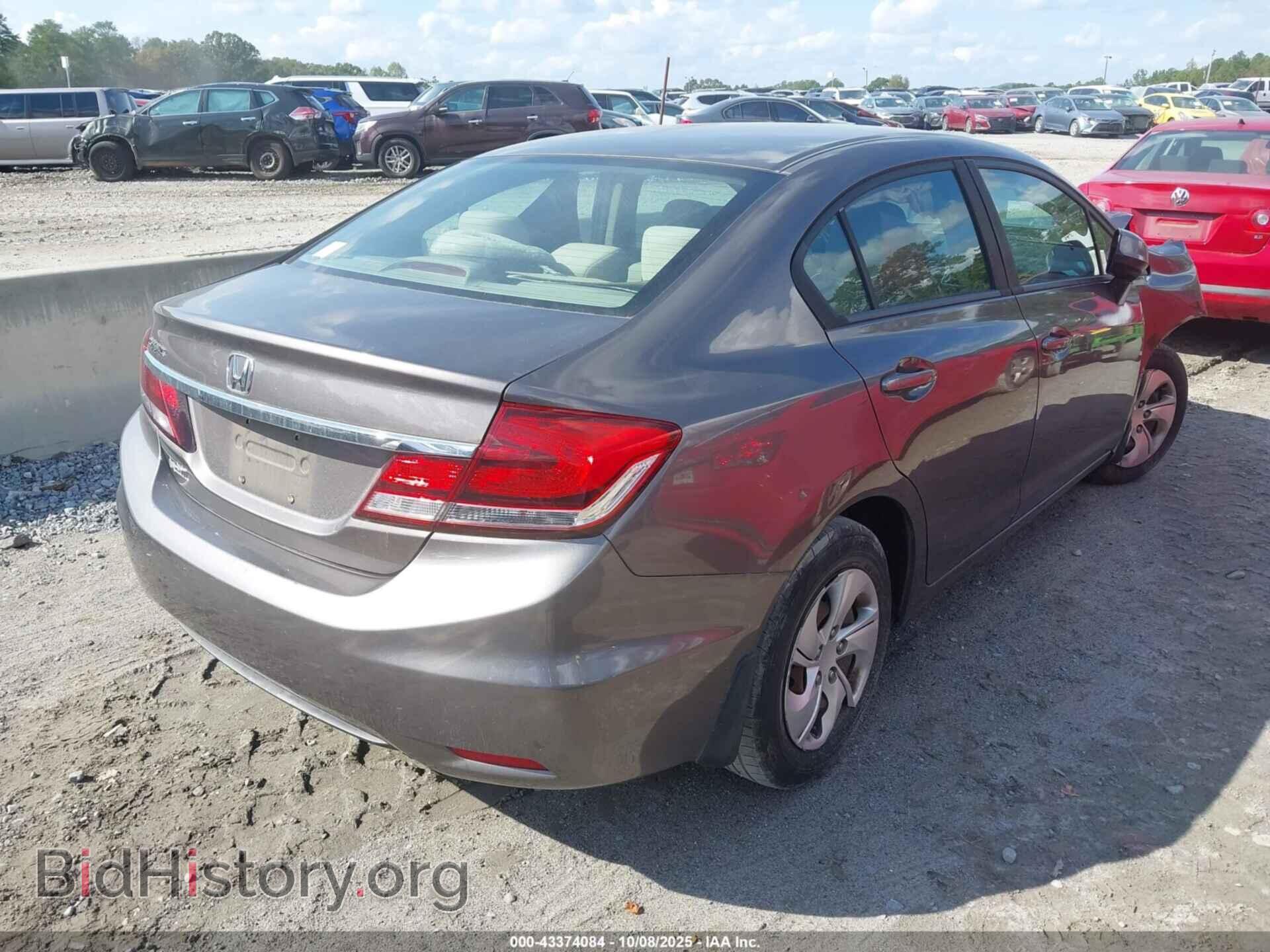 2013 HONDA CIVIC - VIN: 19XFB2F53DE077302 - Фото 4