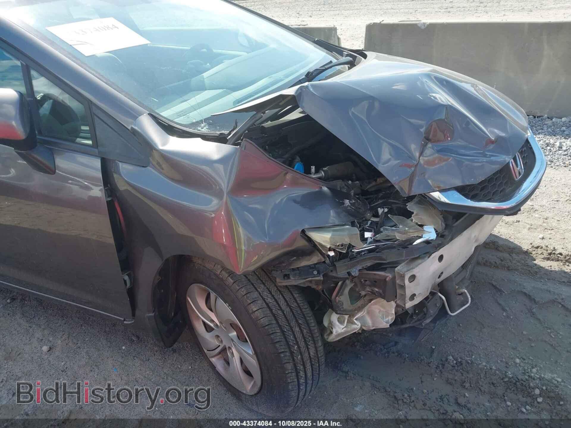2013 HONDA CIVIC - VIN: 19XFB2F53DE077302 - Фото 6