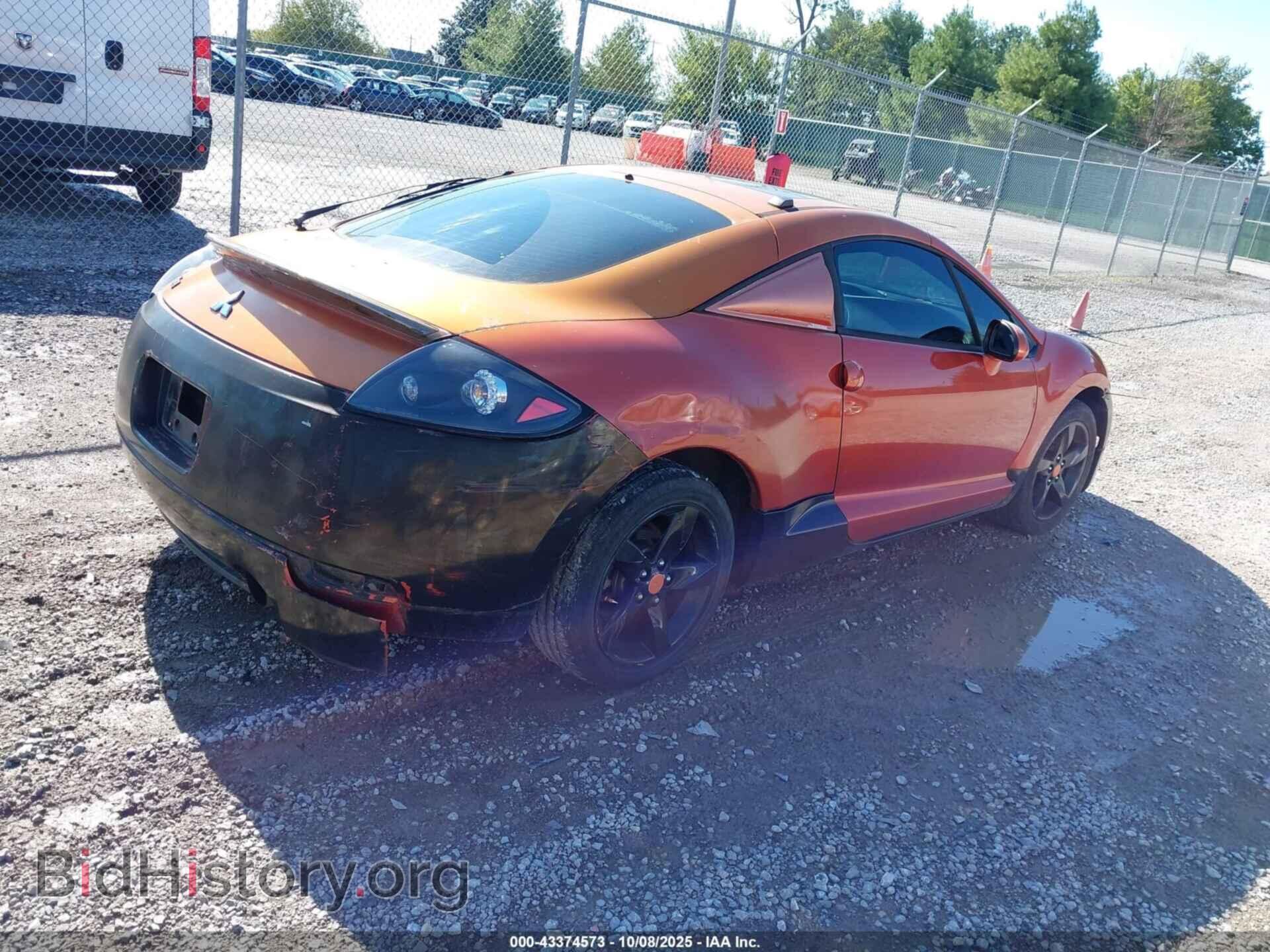 2008 MITSUBISHI ECLIPSE - VIN: 4A3AK24F68E002646 - Photo 4