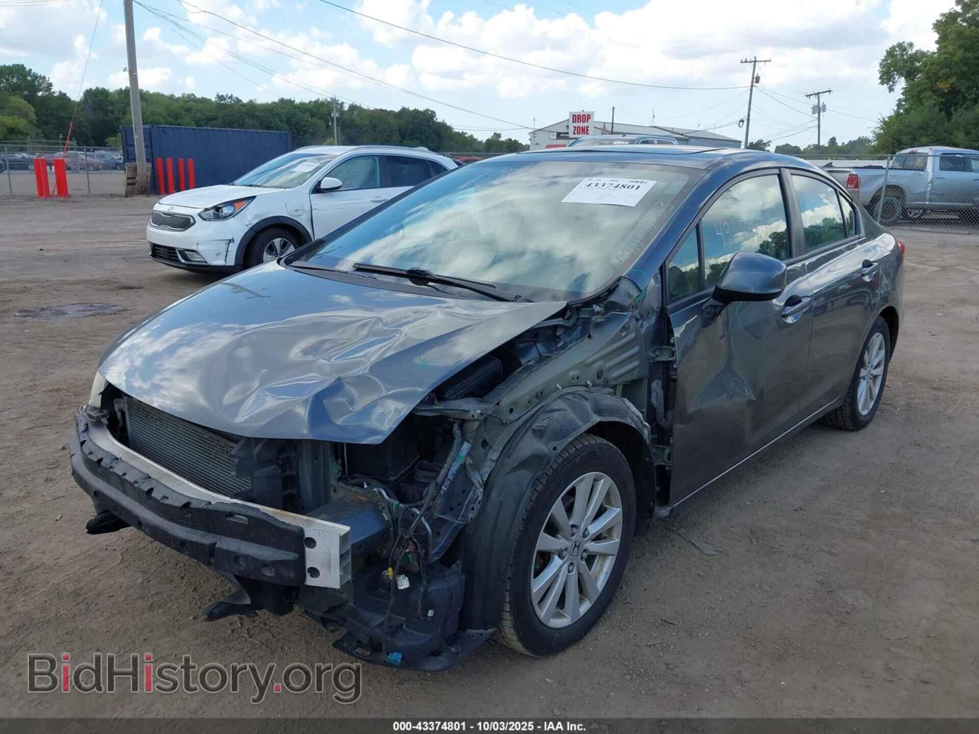 2012 HONDA CIVIC - VIN: 19XFB2F81CE103291 - Фото 6