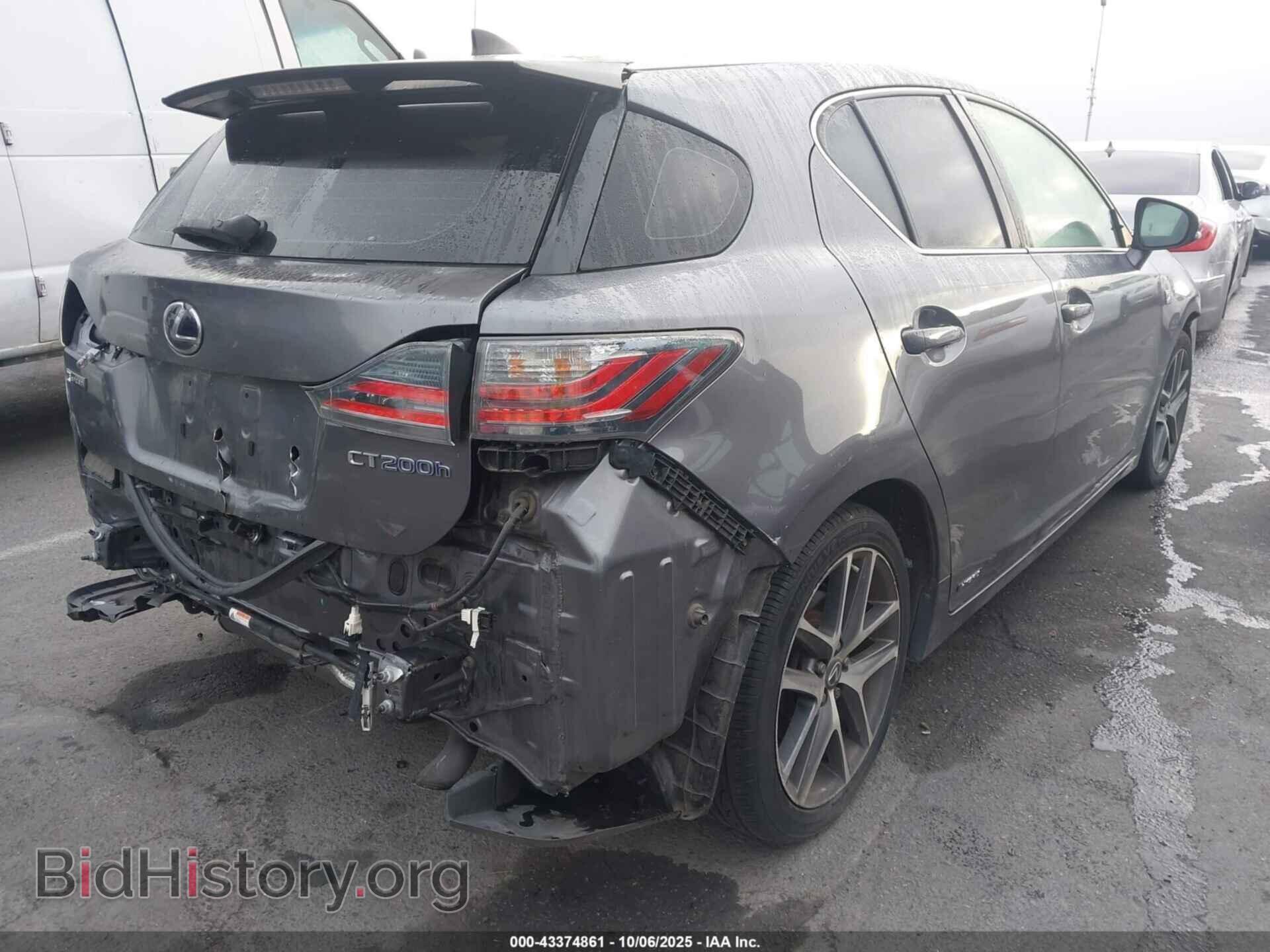 2015 LEXUS CT 200H - VIN: JTHKD5BH9F2220973 - Photo 4