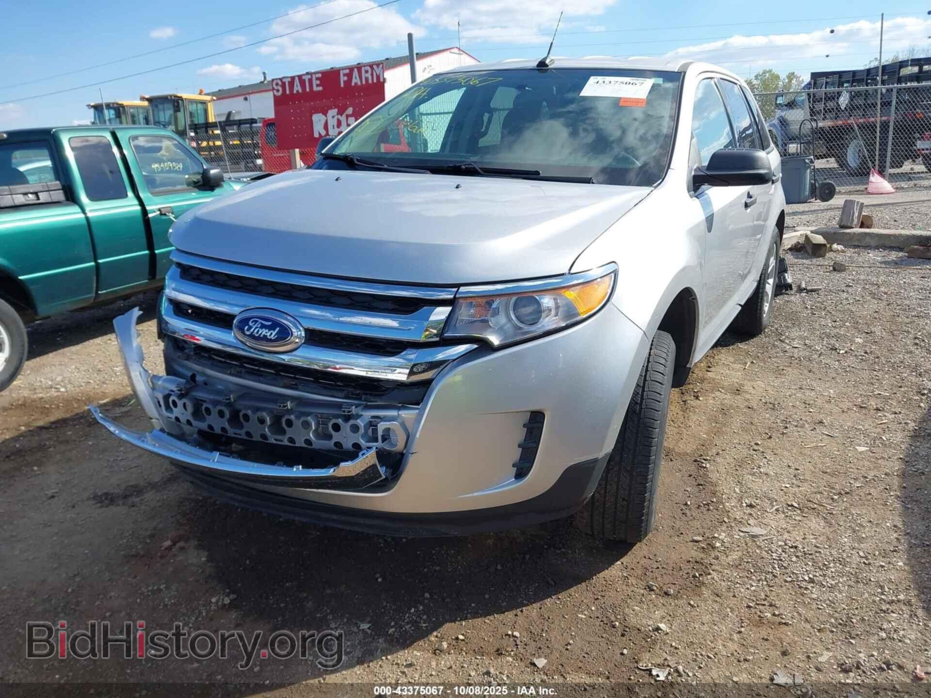 2014 FORD EDGE - VIN: 2FMDK4GC6EBA23920 - Фото 2