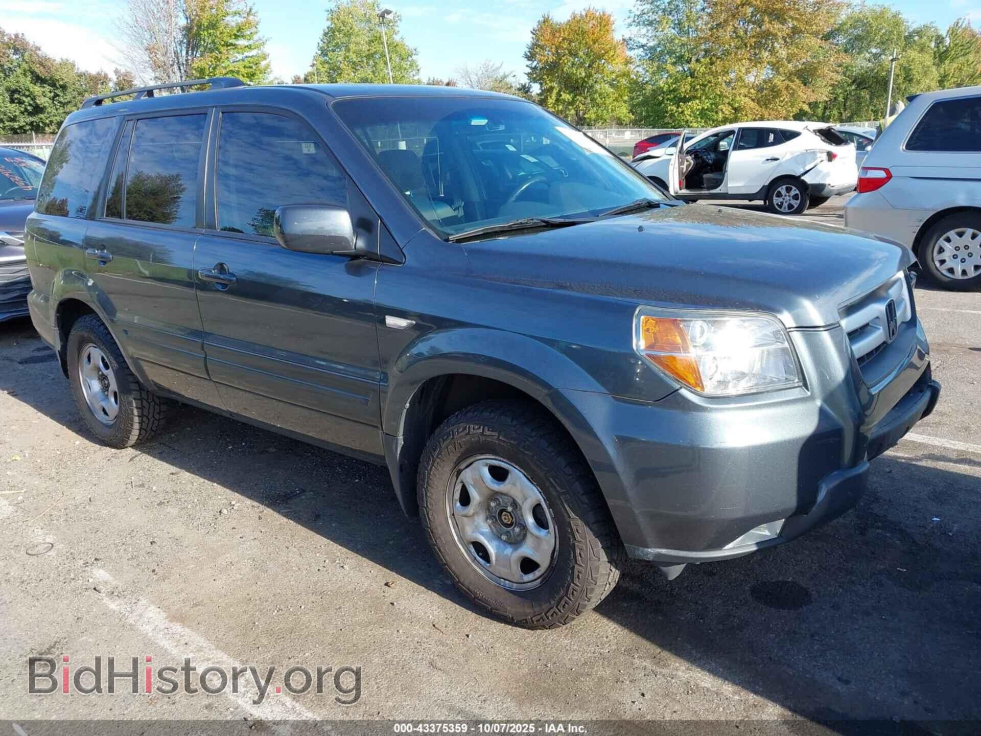 Фотография 5FNYF18526B021420 - HONDA PILOT 2006
