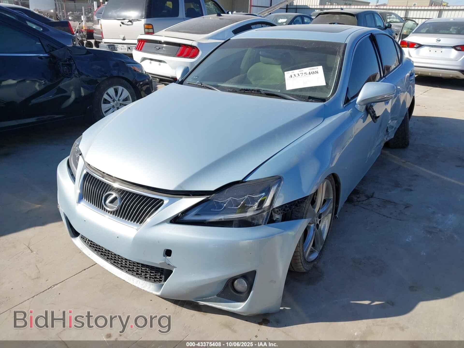 2013 LEXUS IS 250 - VIN: JTHBF5C28D5185357 - Фото 2