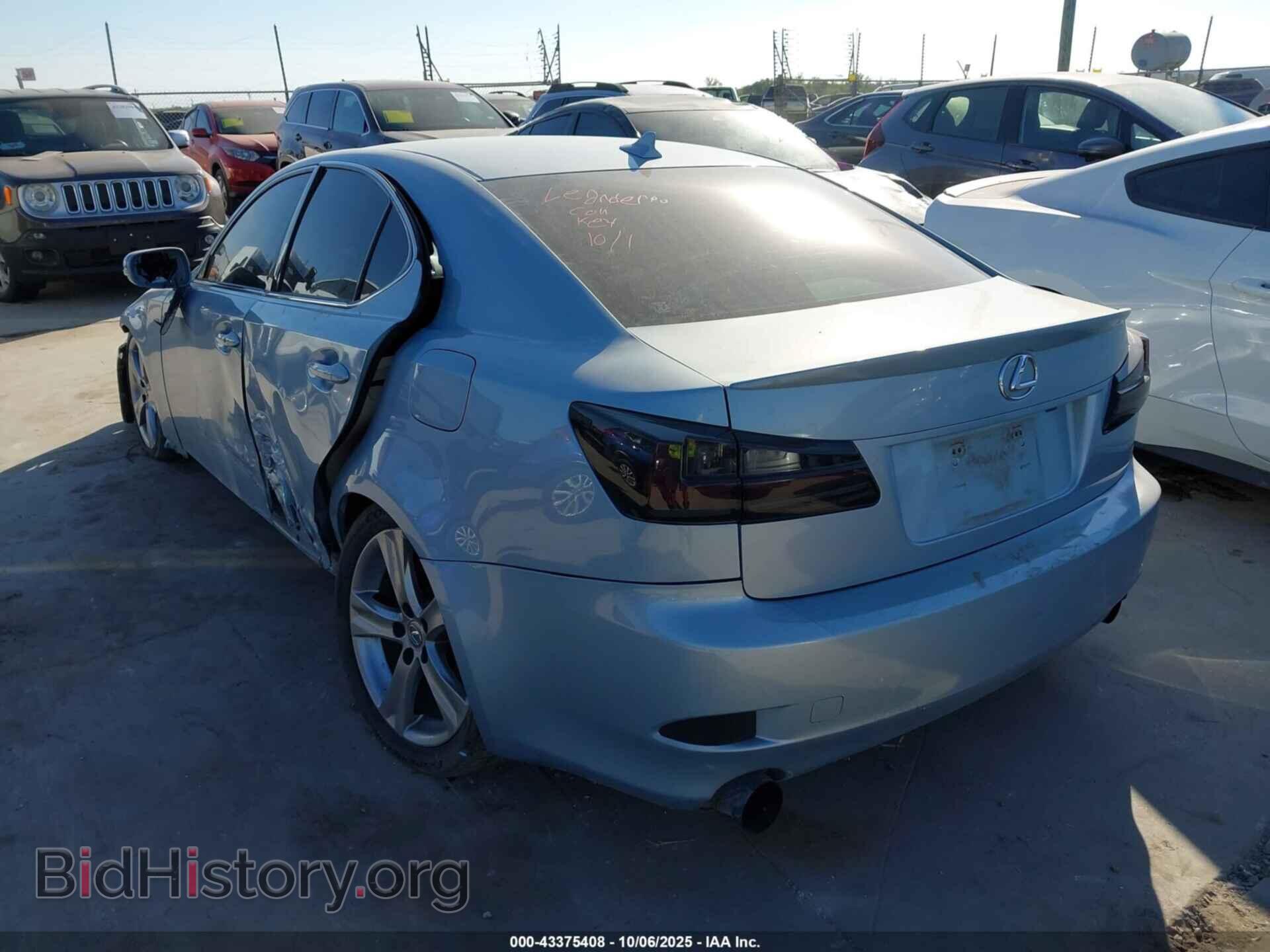 2013 LEXUS IS 250 - VIN: JTHBF5C28D5185357 - Фото 3