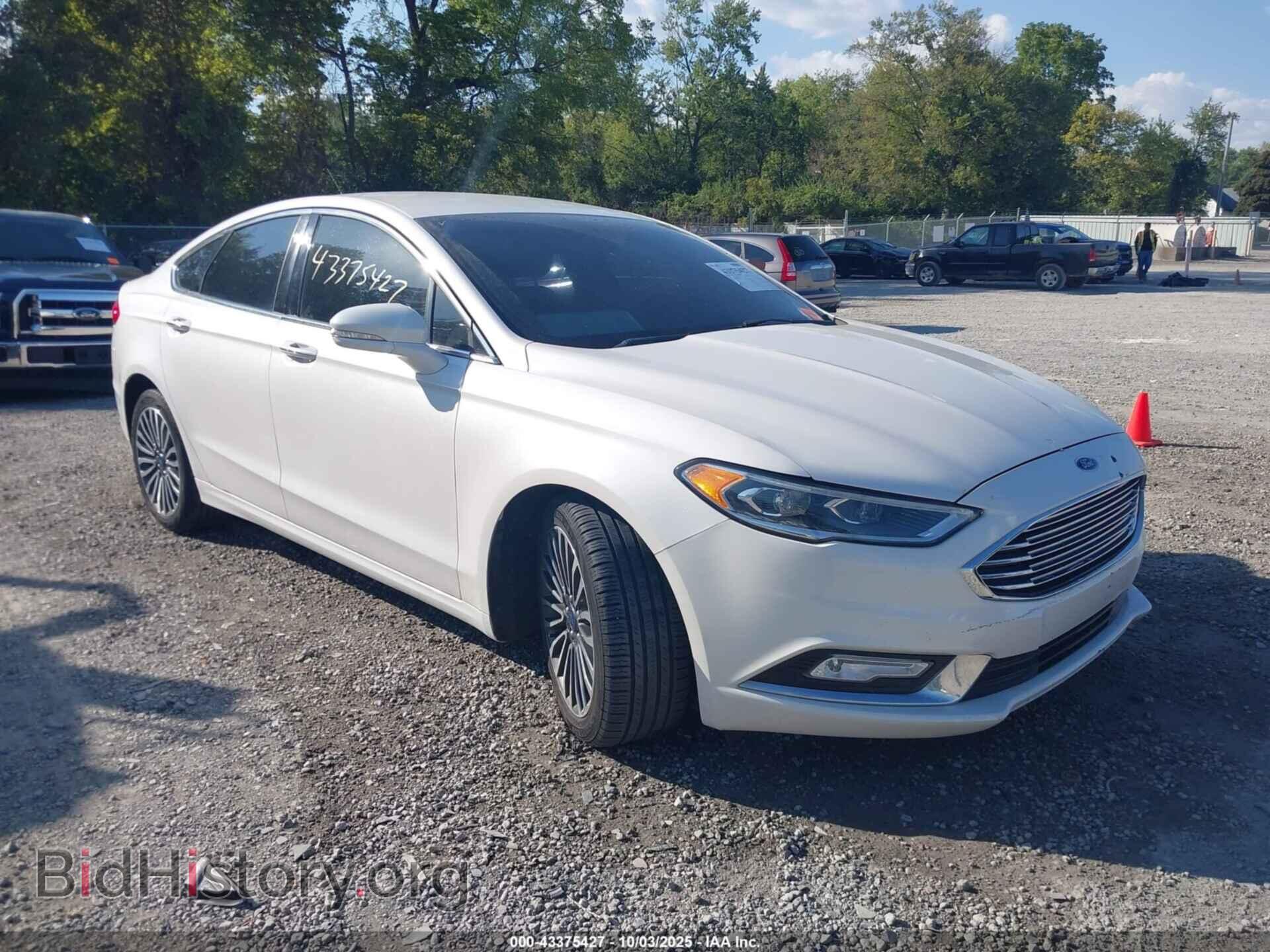 Photo 3FA6P0K99HR231577 - FORD FUSION 2017