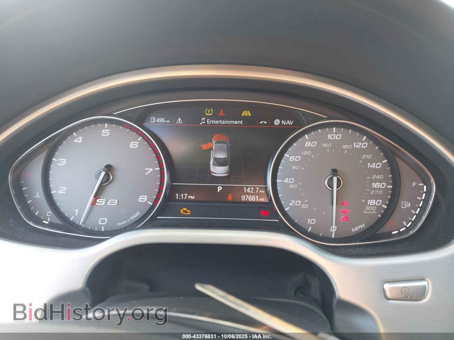 2014 AUDI S8 - VIN: WAUD2AFD9EN004471 - Фото 7