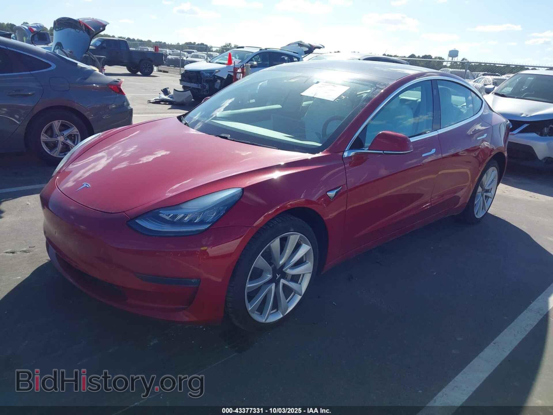 2019 TESLA MODEL 3 - VIN: 5YJ3E1EB7KF454555 - Фото 2