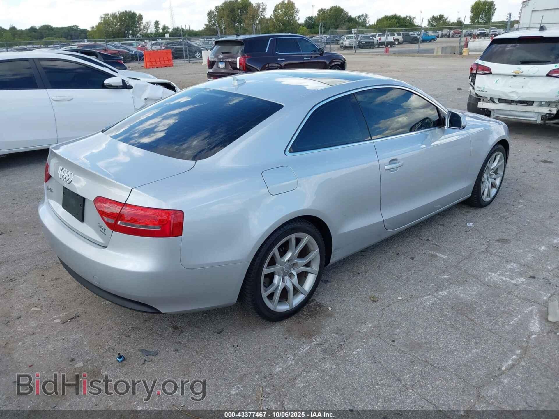 2012 AUDI A5 - VIN: WAULFAFR5CA001812 - Фото 4