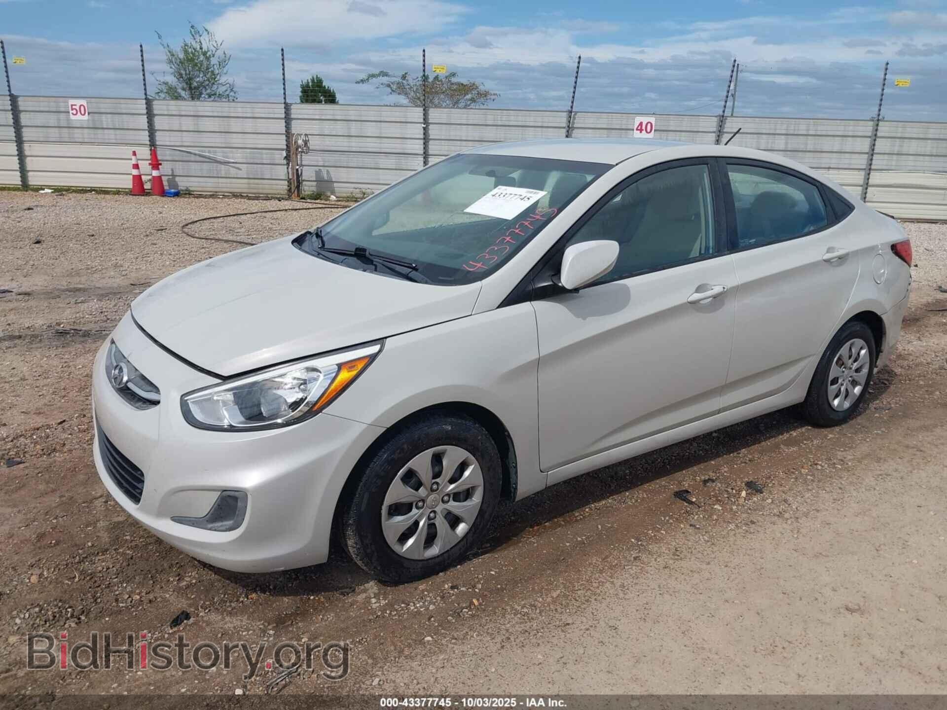 2017 HYUNDAI ACCENT - VIN: KMHCT4AE1HU200911 - Фото 2