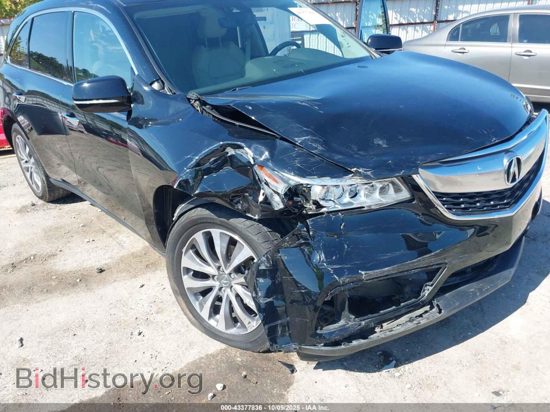 2016 ACURA MDX - VIN: 5FRYD4H4XGB016299 - Фото 6