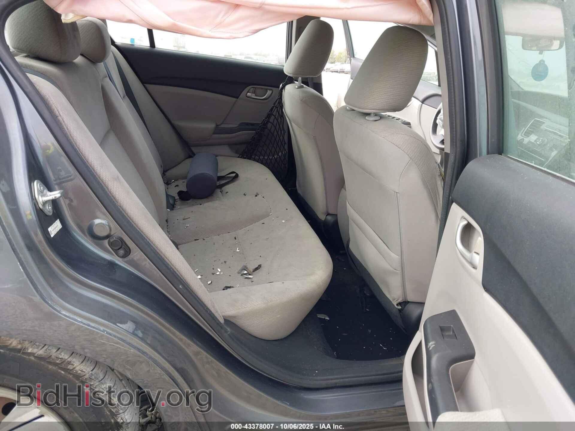 2013 HONDA CIVIC - VIN: 19XFB2F50DE048310 - Фото 8