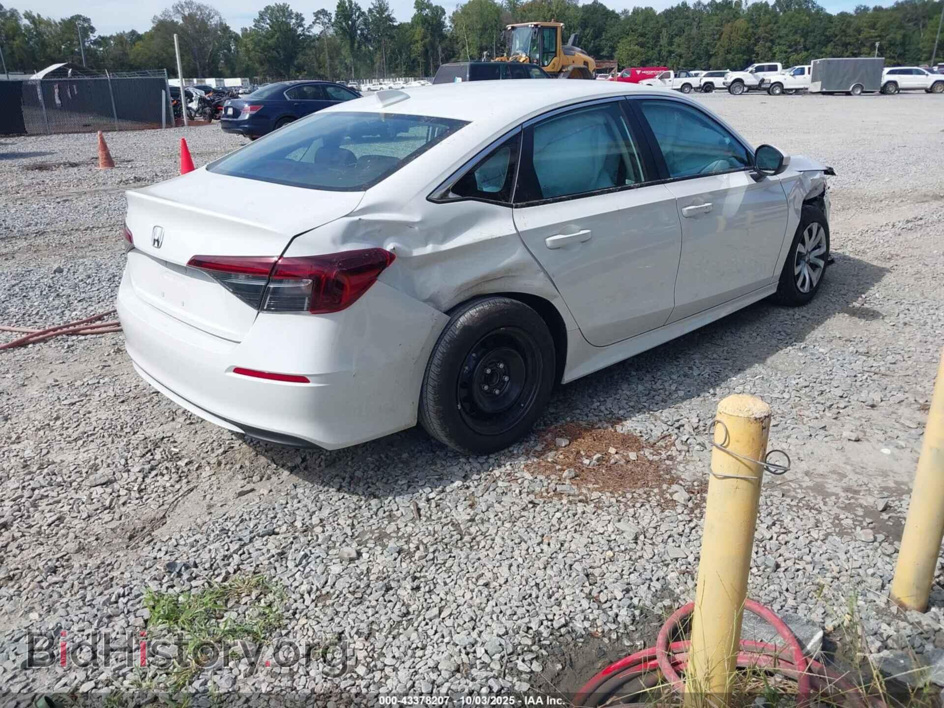 2025 HONDA CIVIC - VIN: 2HGFE2F2XSH586089 - Фото 4