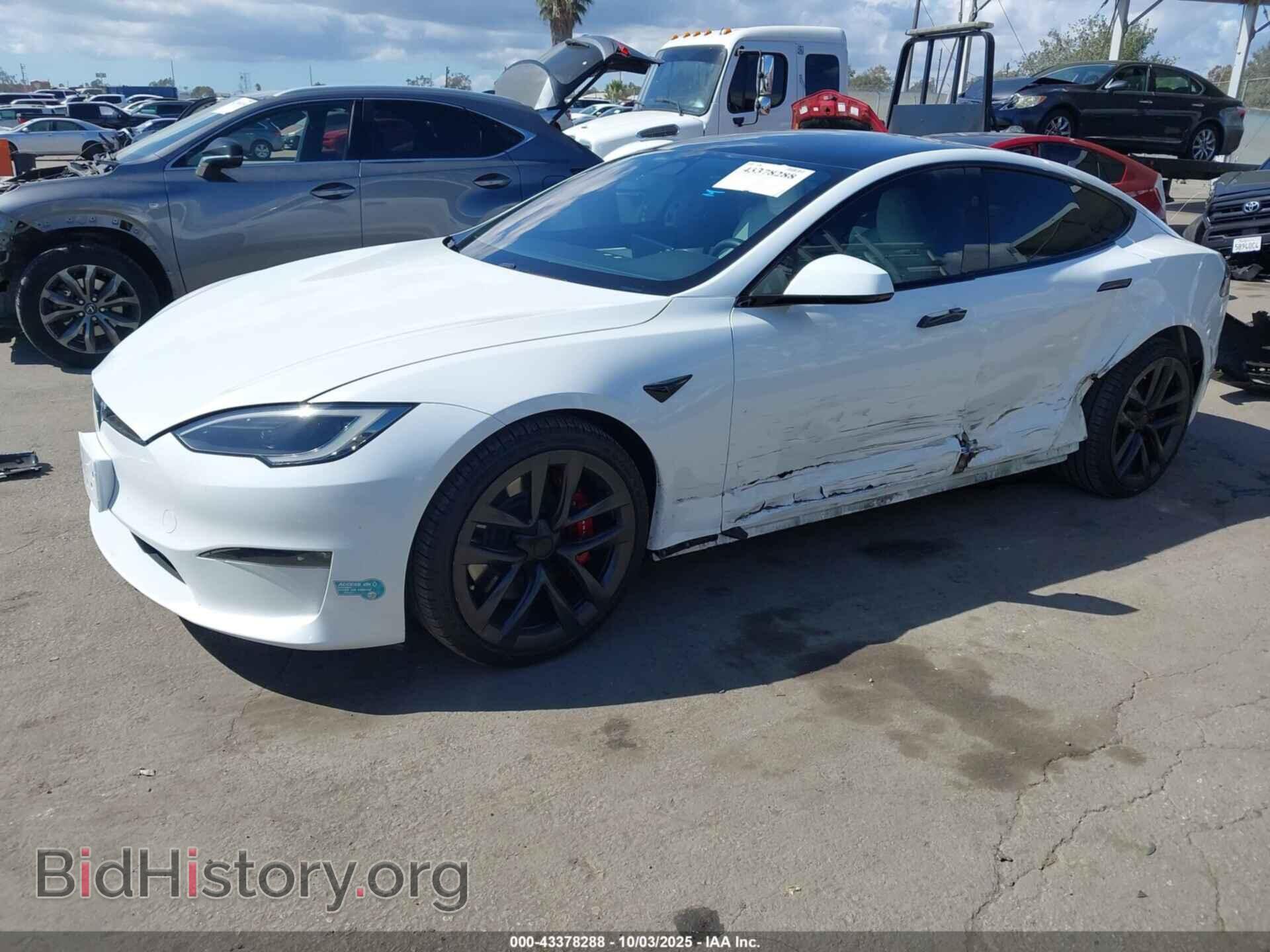 2023 TESLA MODEL S - VIN: 5YJSA1E5XPF514742 - Фото 2
