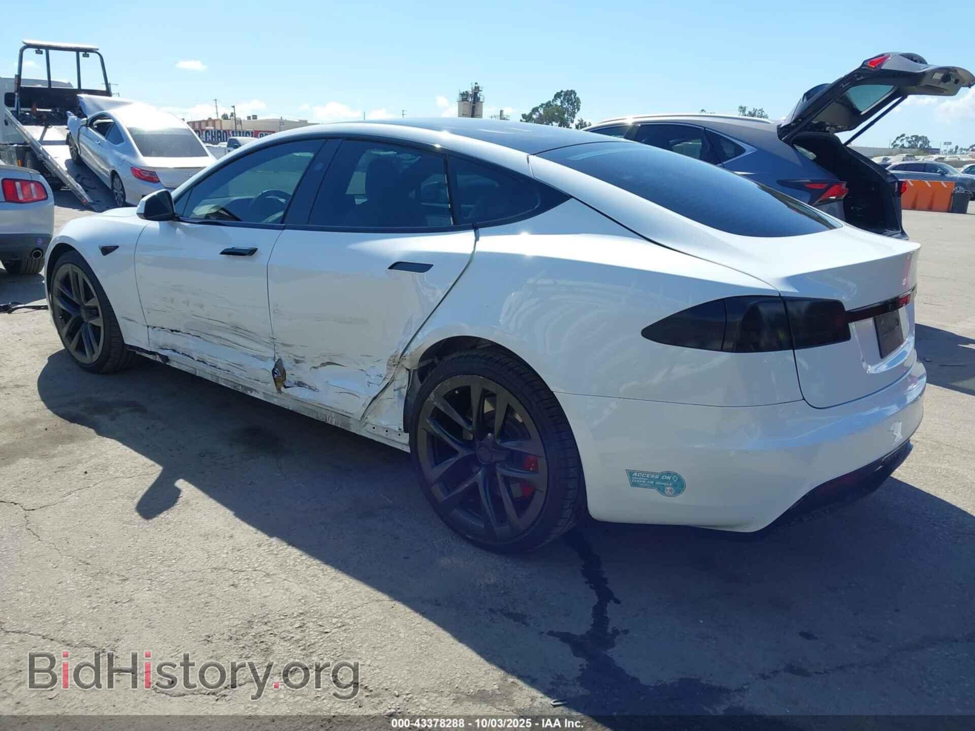 2023 TESLA MODEL S - VIN: 5YJSA1E5XPF514742 - Фото 3