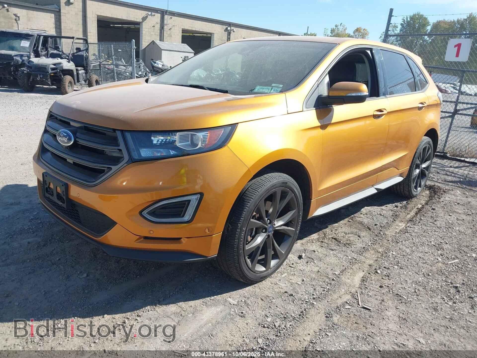 2015 FORD EDGE - VIN: 2FMTK4AP0FBB24637 - Фото 2