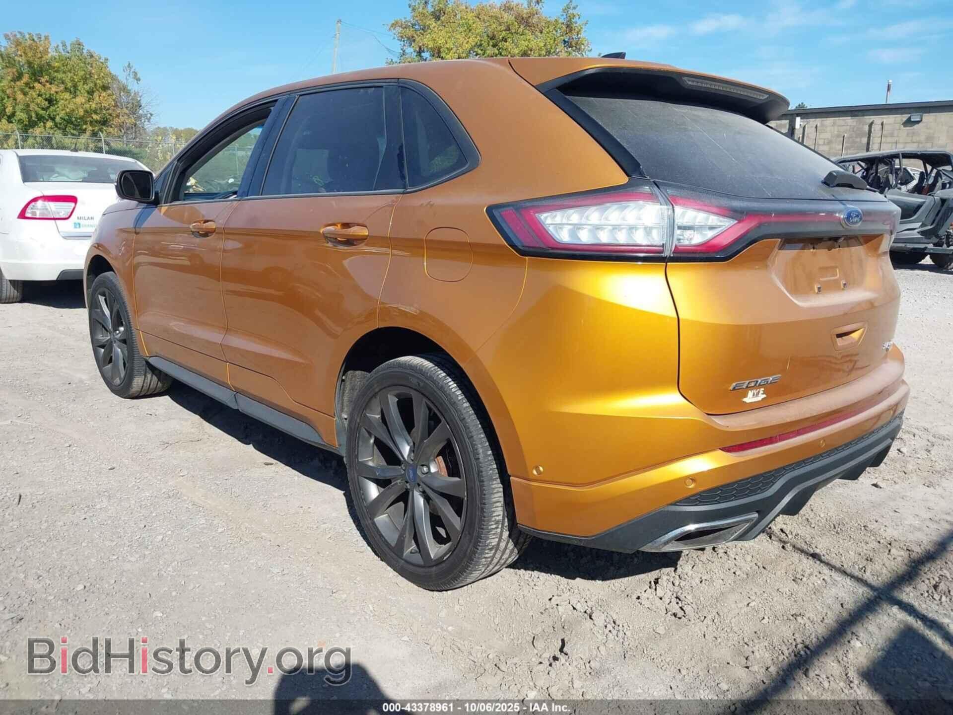 2015 FORD EDGE - VIN: 2FMTK4AP0FBB24637 - Фото 3