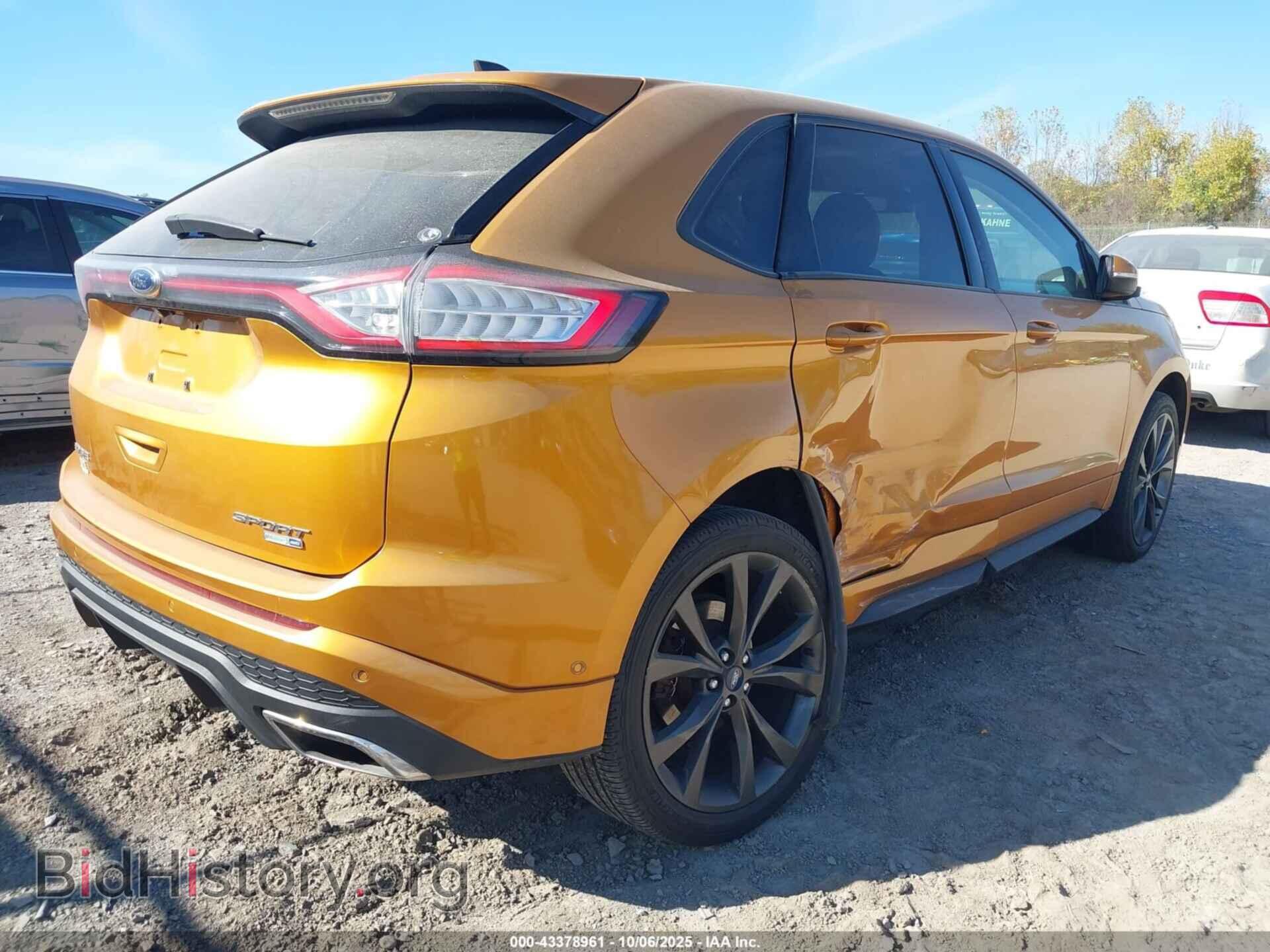 2015 FORD EDGE - VIN: 2FMTK4AP0FBB24637 - Фото 4