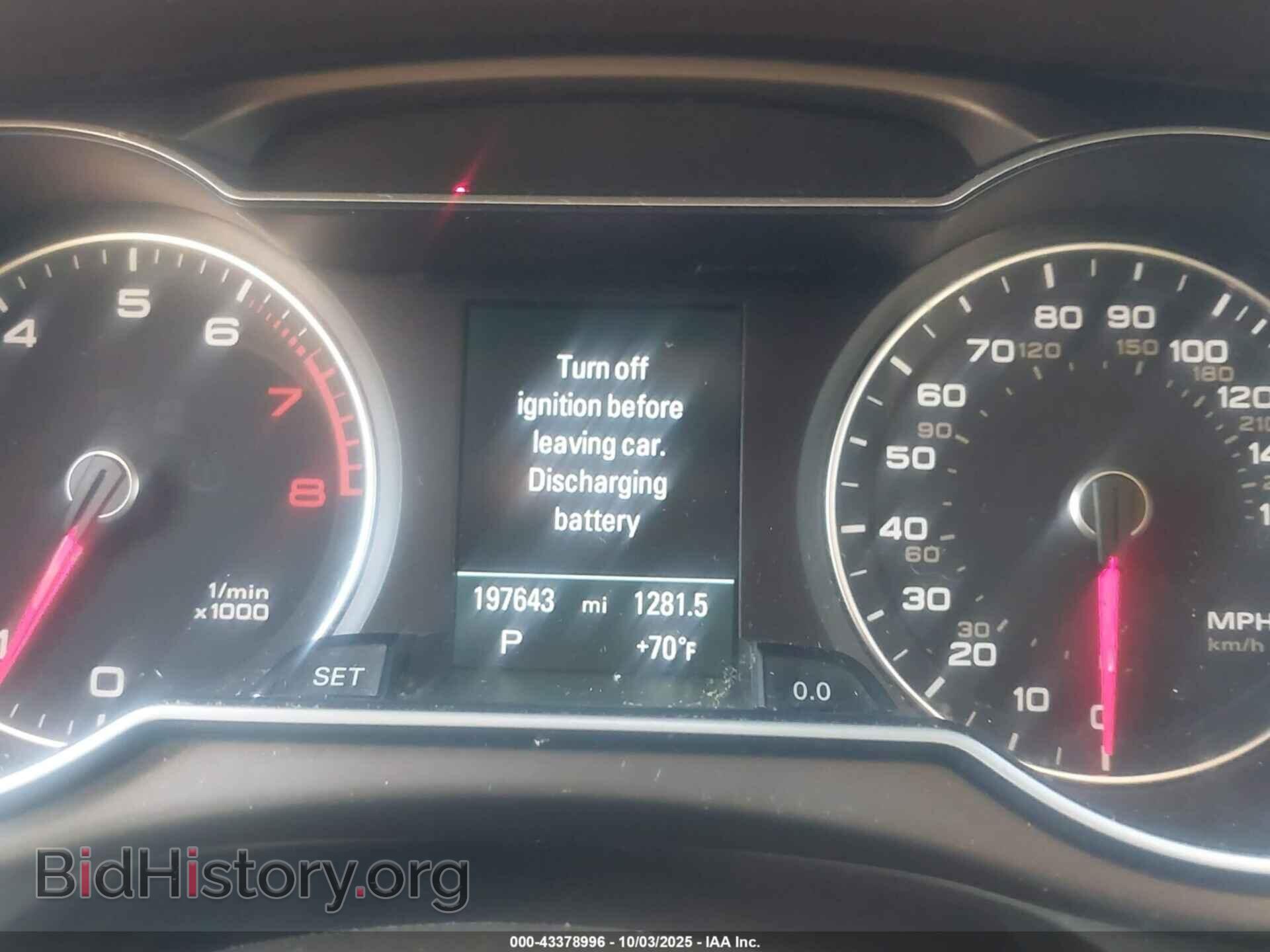 2013 AUDI A4 - VIN: WAUFFAFL5DN029306 - Фото 7