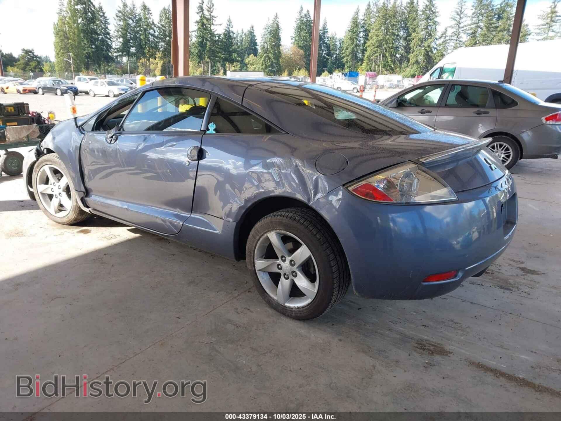 2007 MITSUBISHI ECLIPSE - VIN: 4A3AK24F07E057611 - Фото 3