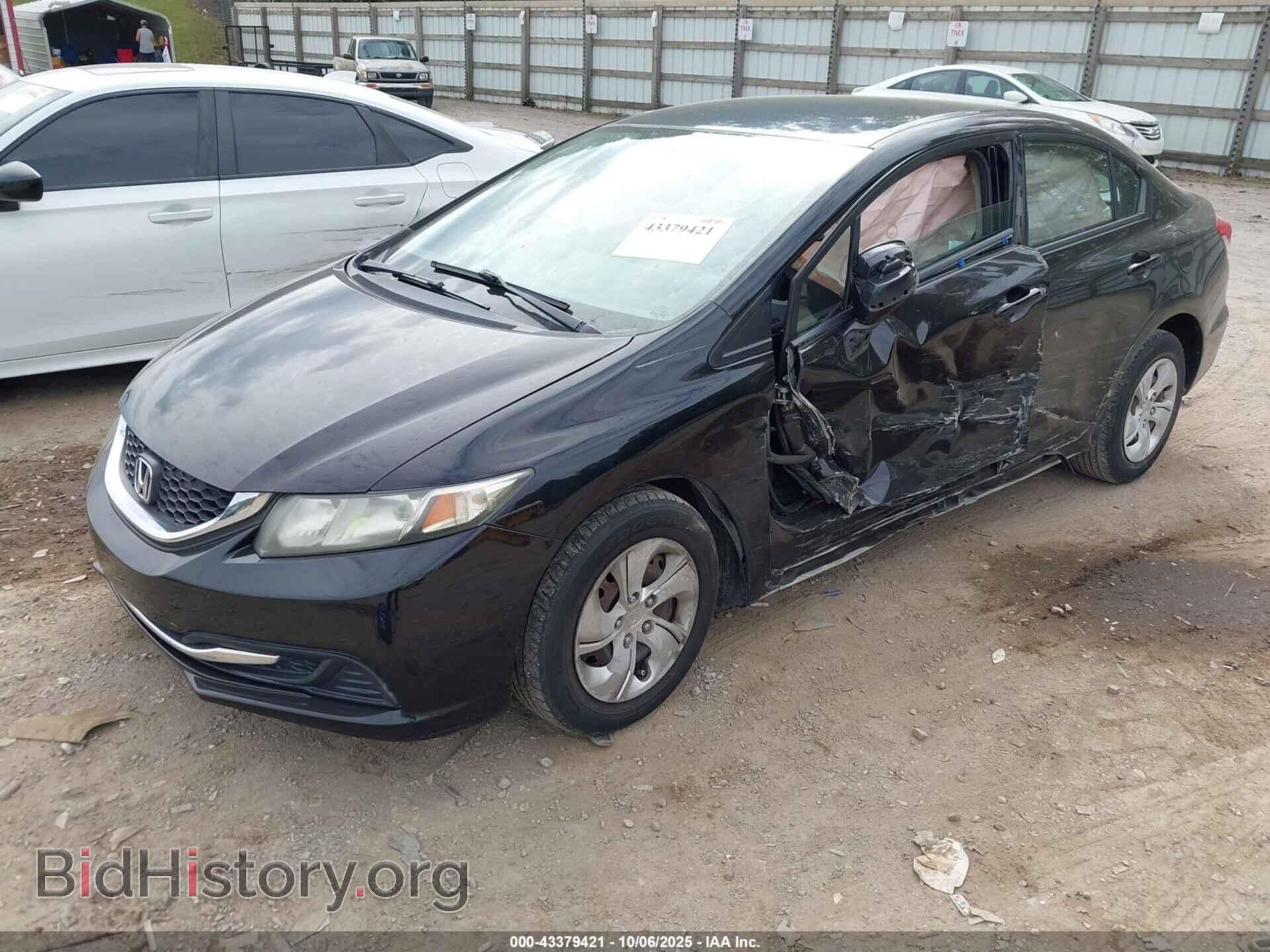 2013 HONDA CIVIC - VIN: 19XFB2F59DE088255 - Фото 2