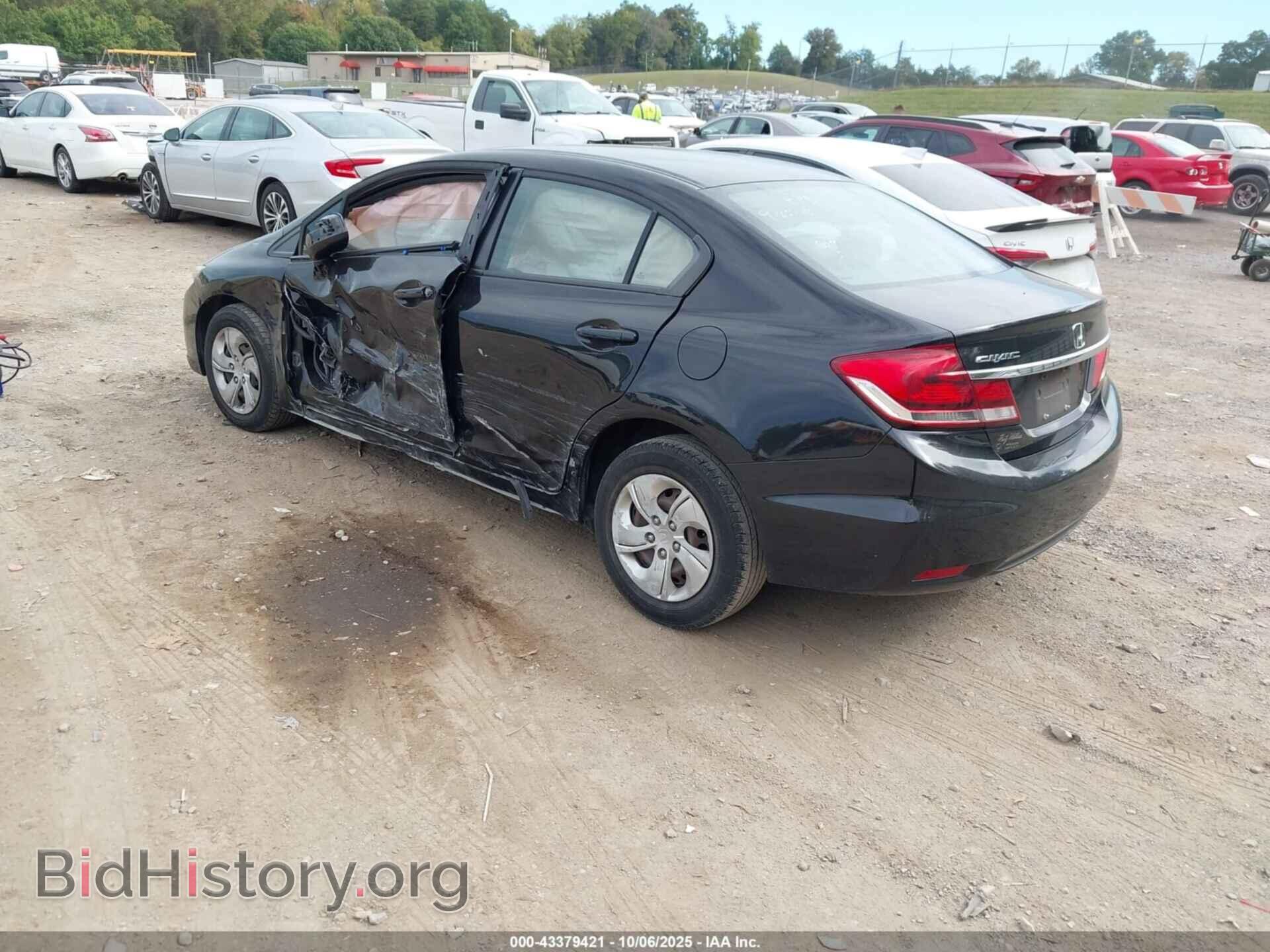 2013 HONDA CIVIC - VIN: 19XFB2F59DE088255 - Фото 3