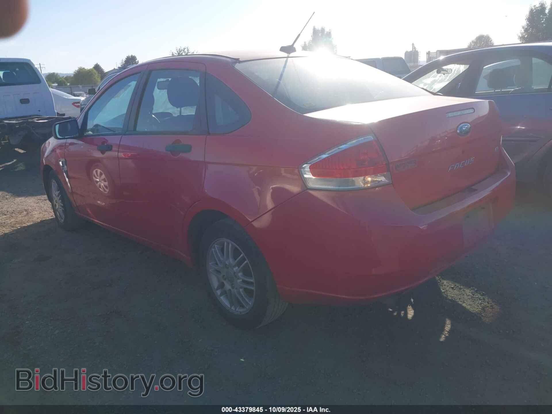 2008 FORD FOCUS - VIN: 1FAHP35N68W171323 - Фото 3