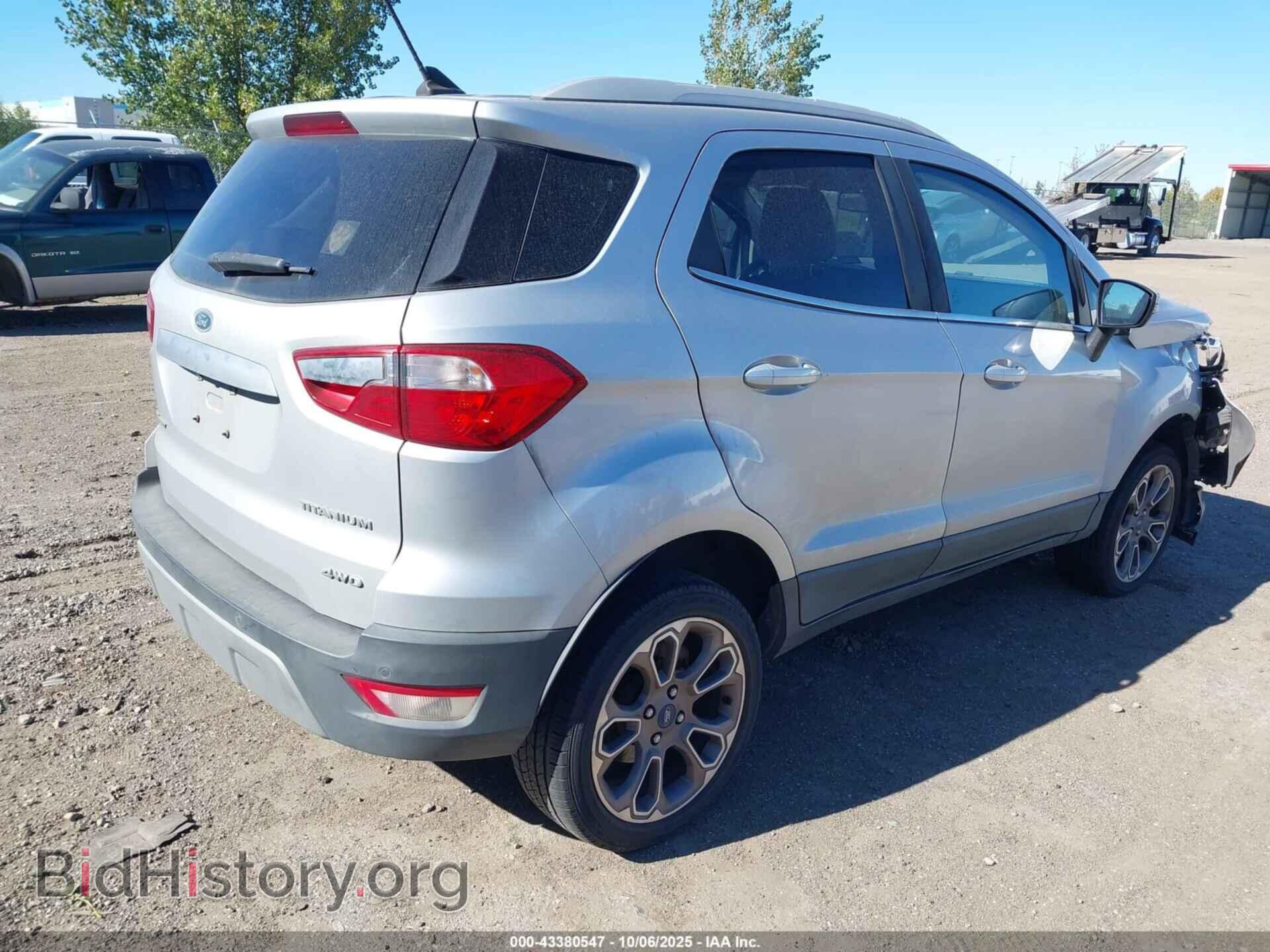 2019 FORD ECOSPORT - VIN: MAJ6S3KL2KC267712 - Фото 4