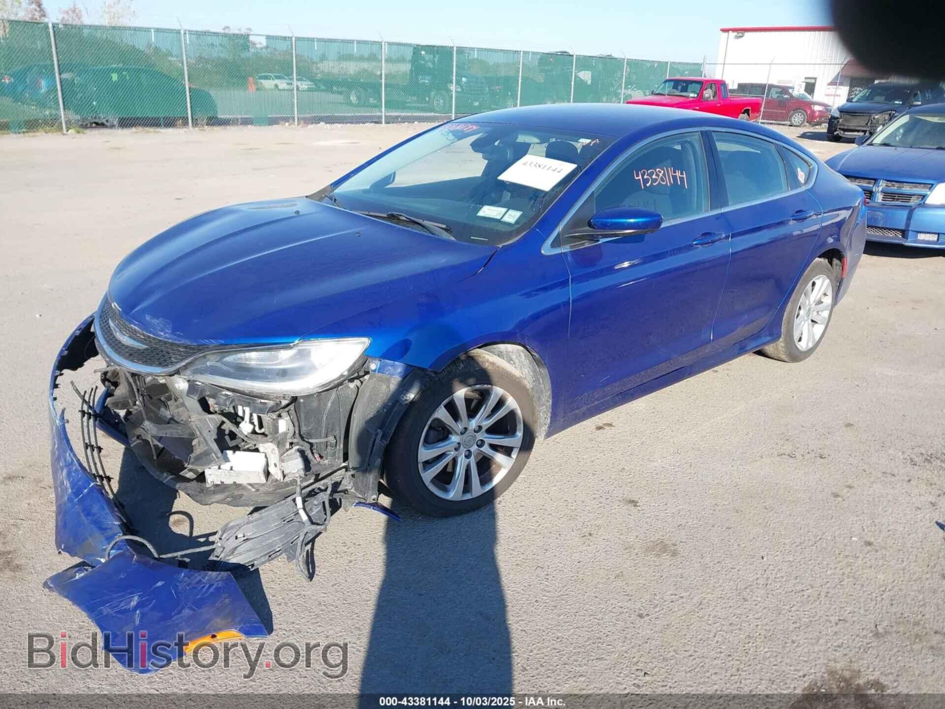 2015 CHRYSLER 200 - VIN: 1C3CCCAB5FN606979 - Фото 2