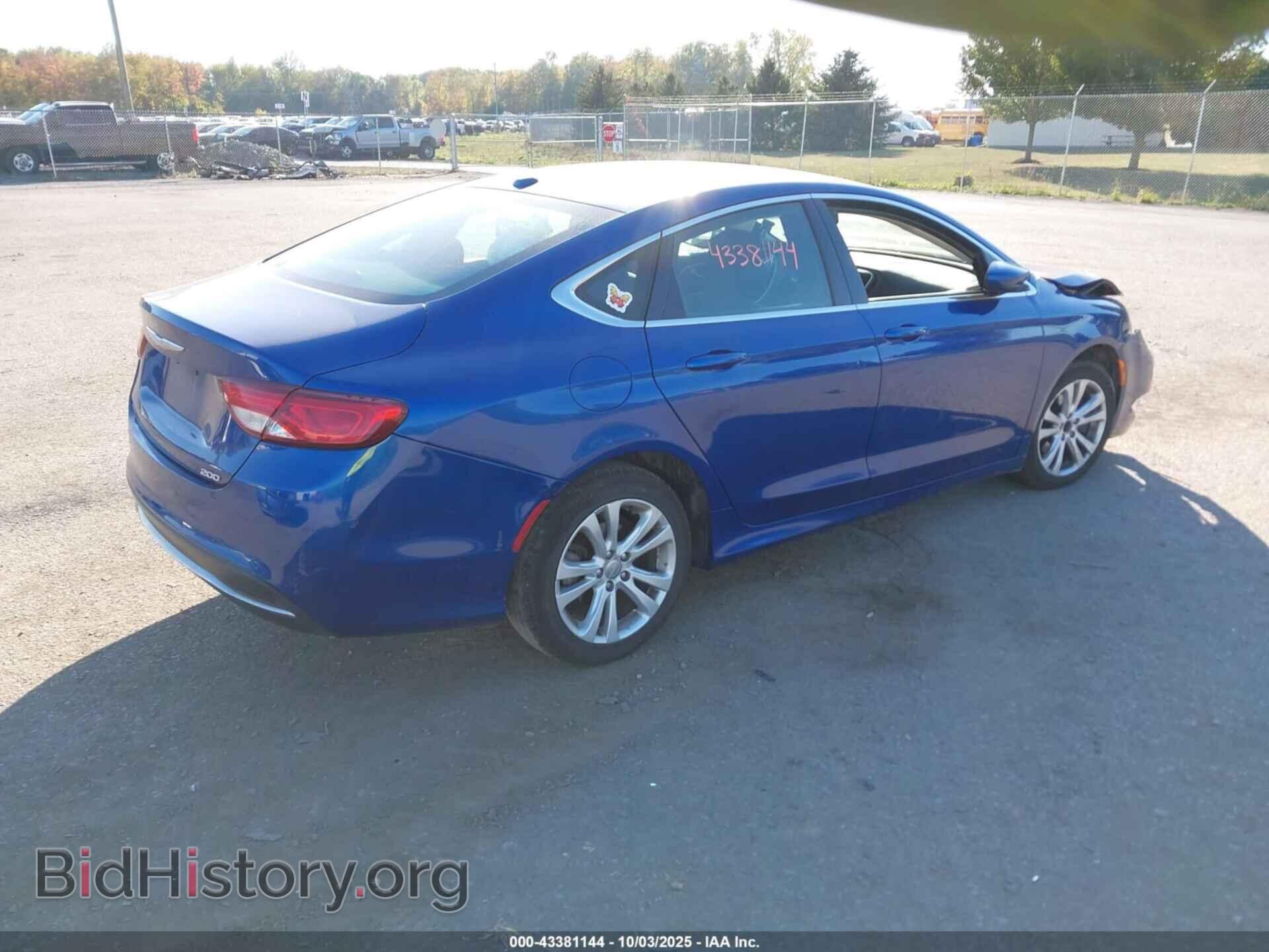 2015 CHRYSLER 200 - VIN: 1C3CCCAB5FN606979 - Фото 4