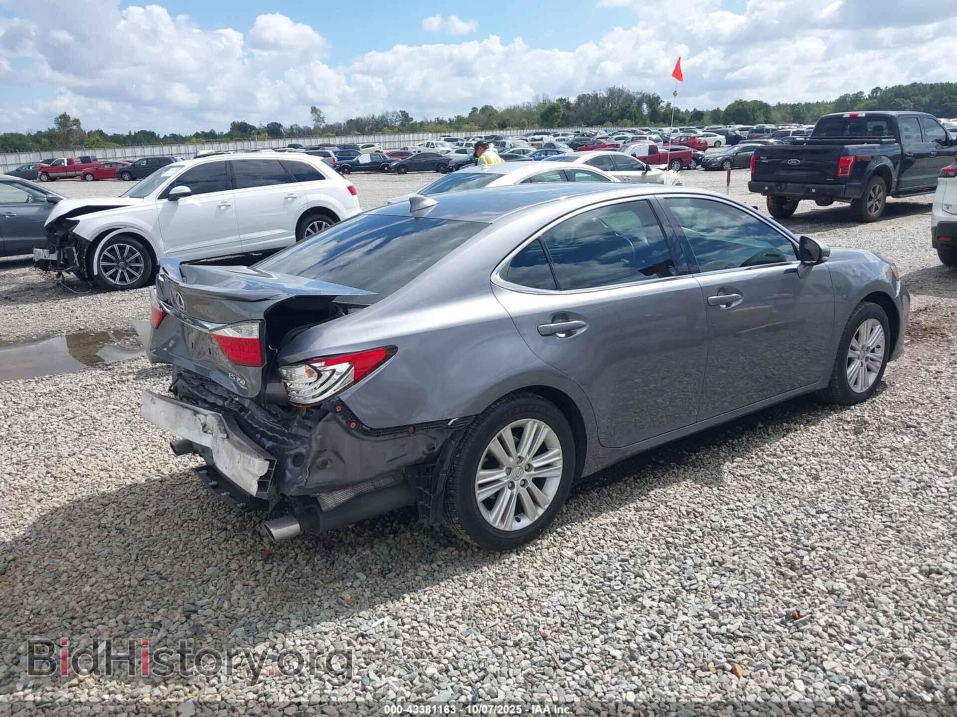 2015 LEXUS ES 350 - VIN: JTHBK1GG4F2170658 - Фото 4