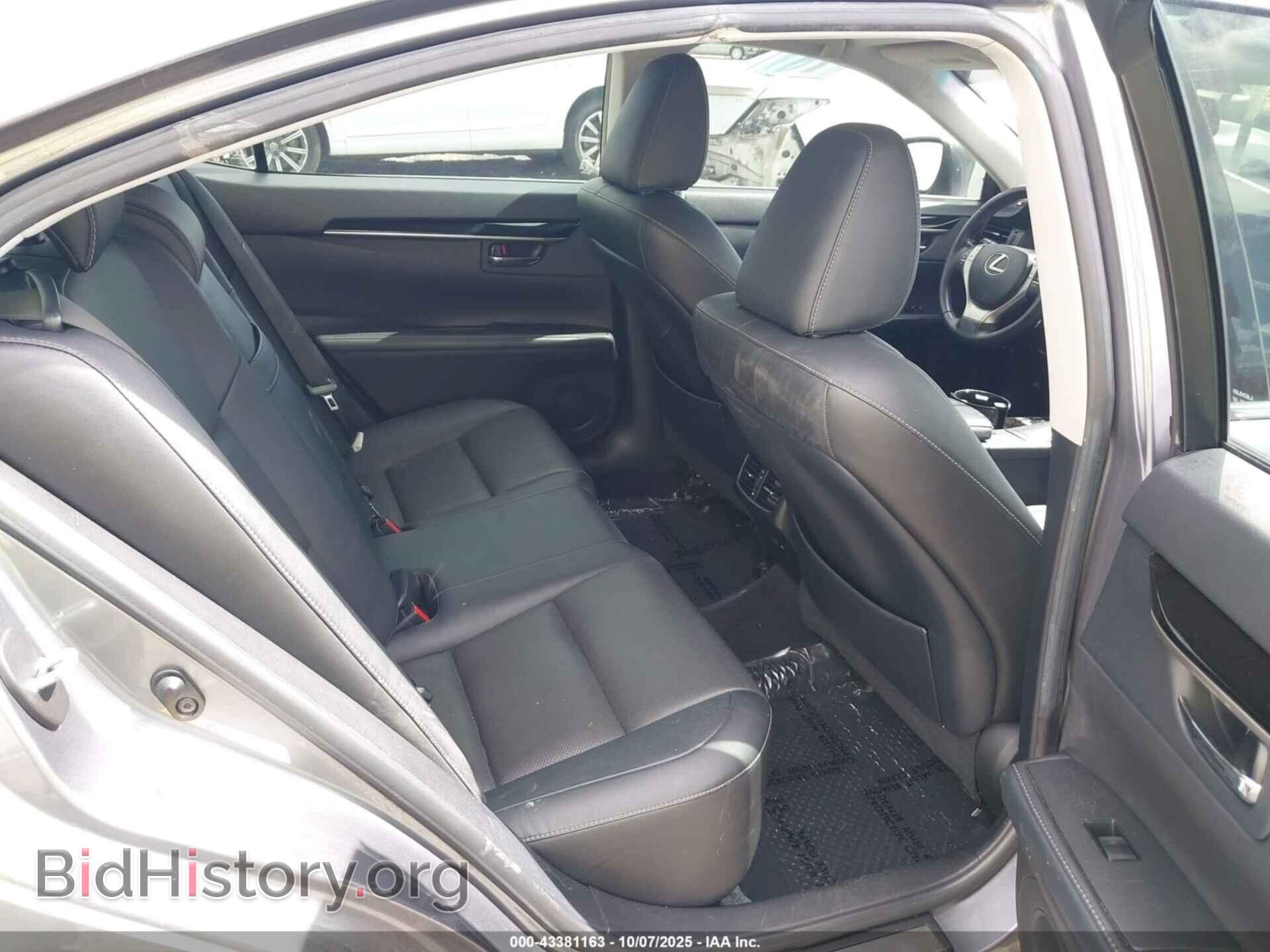 2015 LEXUS ES 350 - VIN: JTHBK1GG4F2170658 - Фото 8