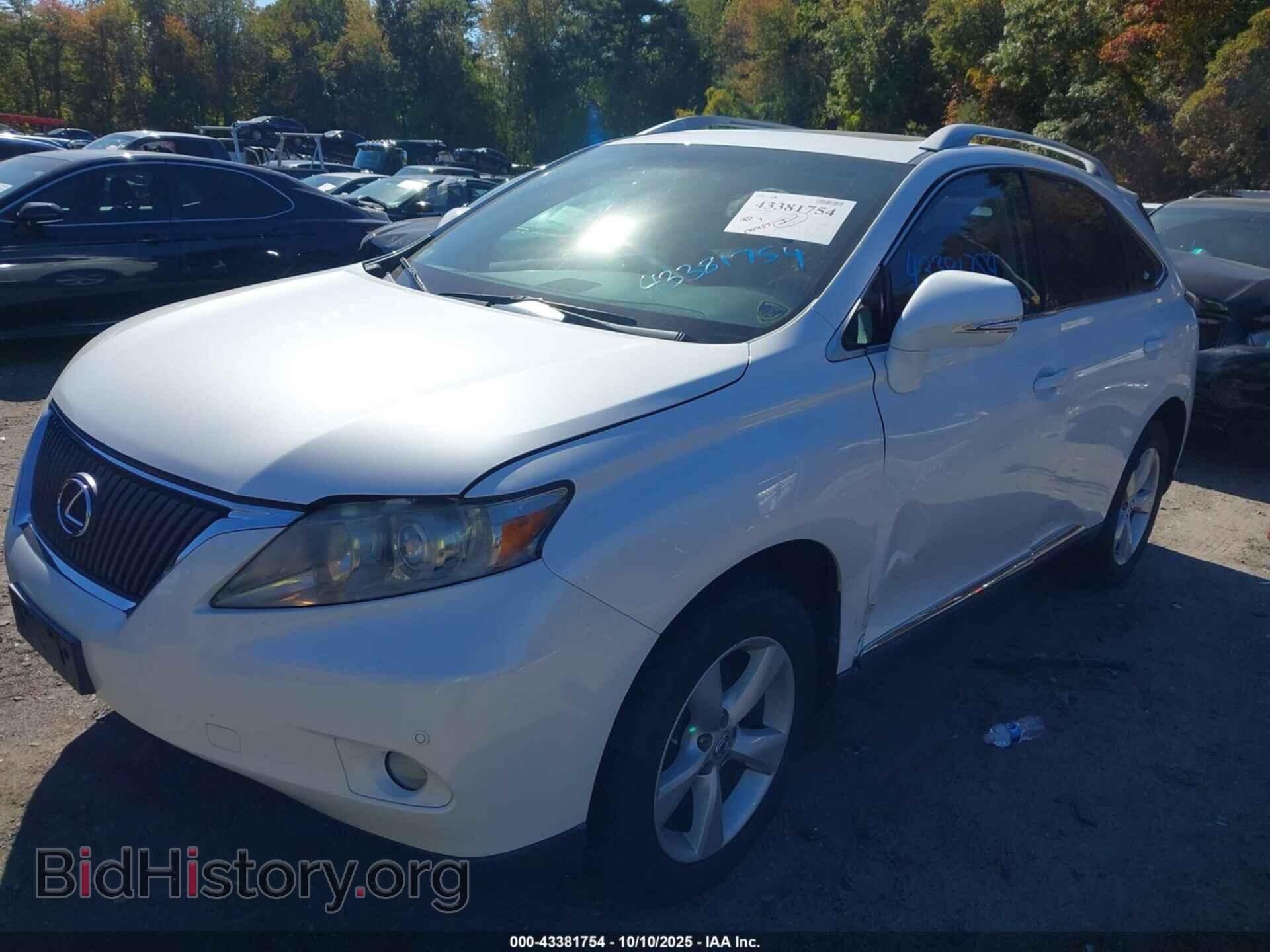 2012 LEXUS RX 350 - VIN: 2T2BK1BA6CC126433 - Photo 2