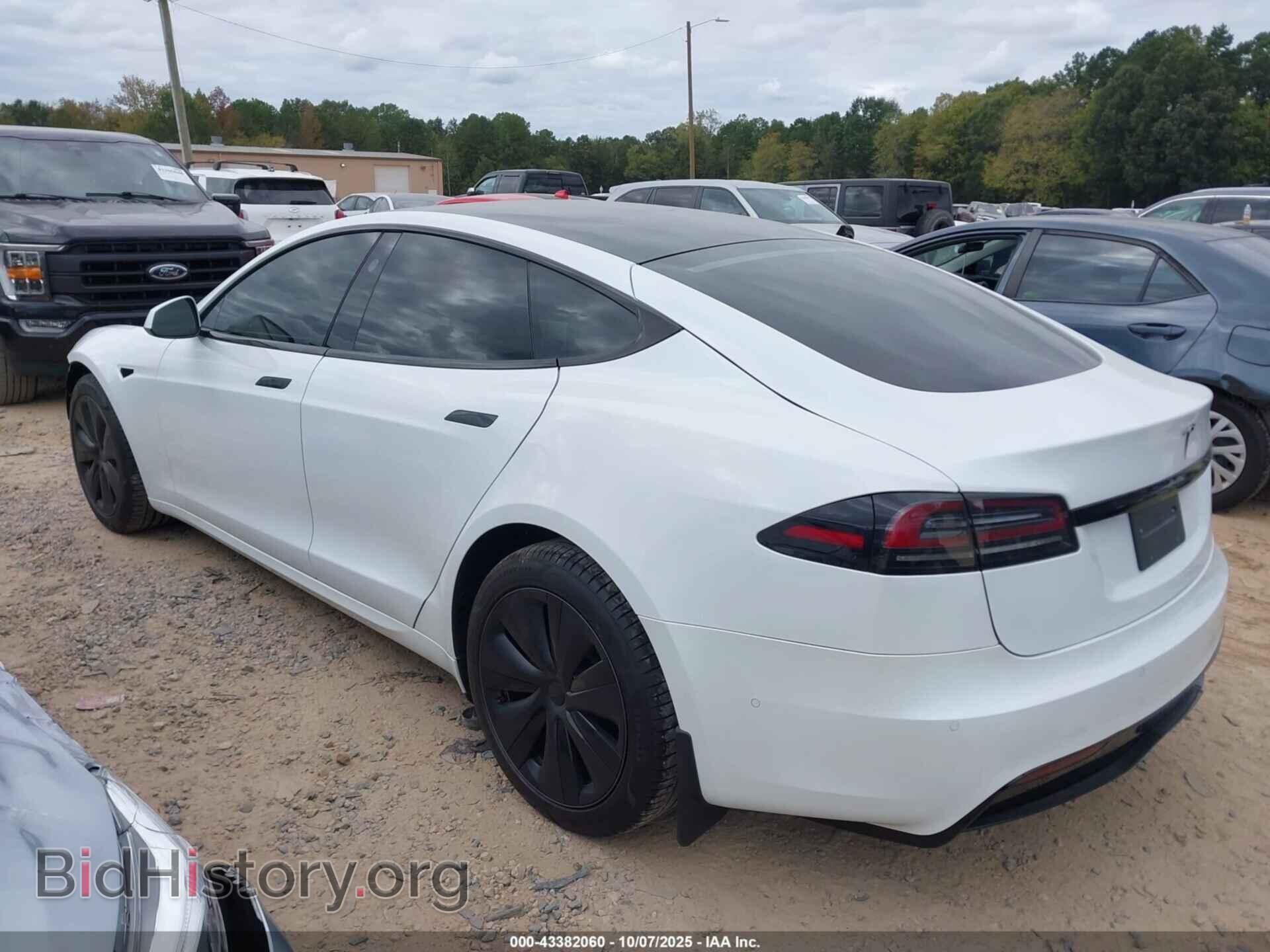 2022 TESLA MODEL S - VIN: 5YJSA1E52NF478638 - Фото 3