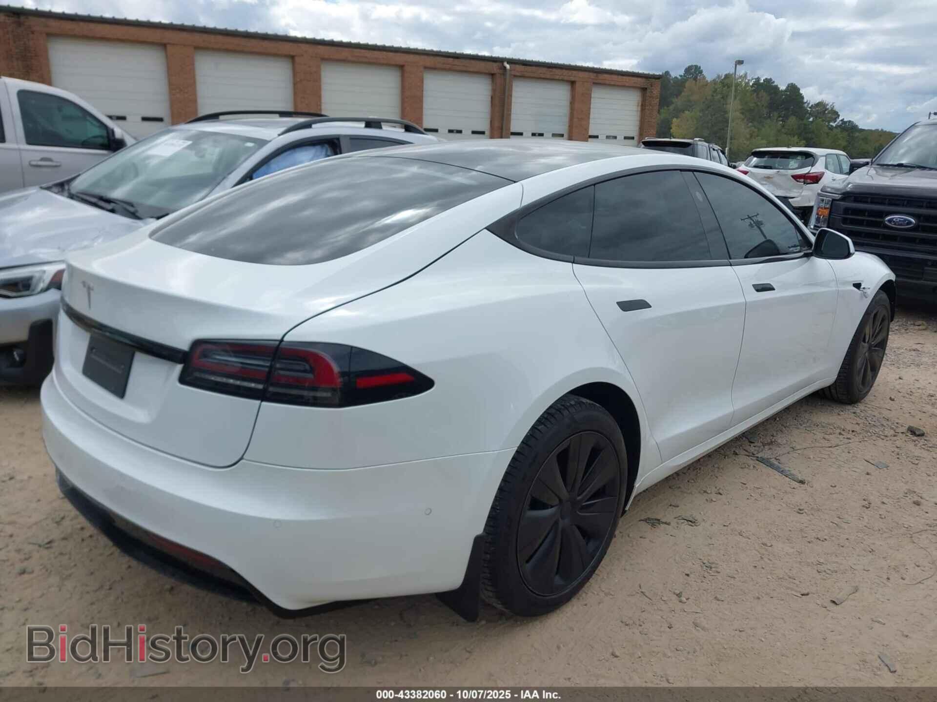 2022 TESLA MODEL S - VIN: 5YJSA1E52NF478638 - Фото 4