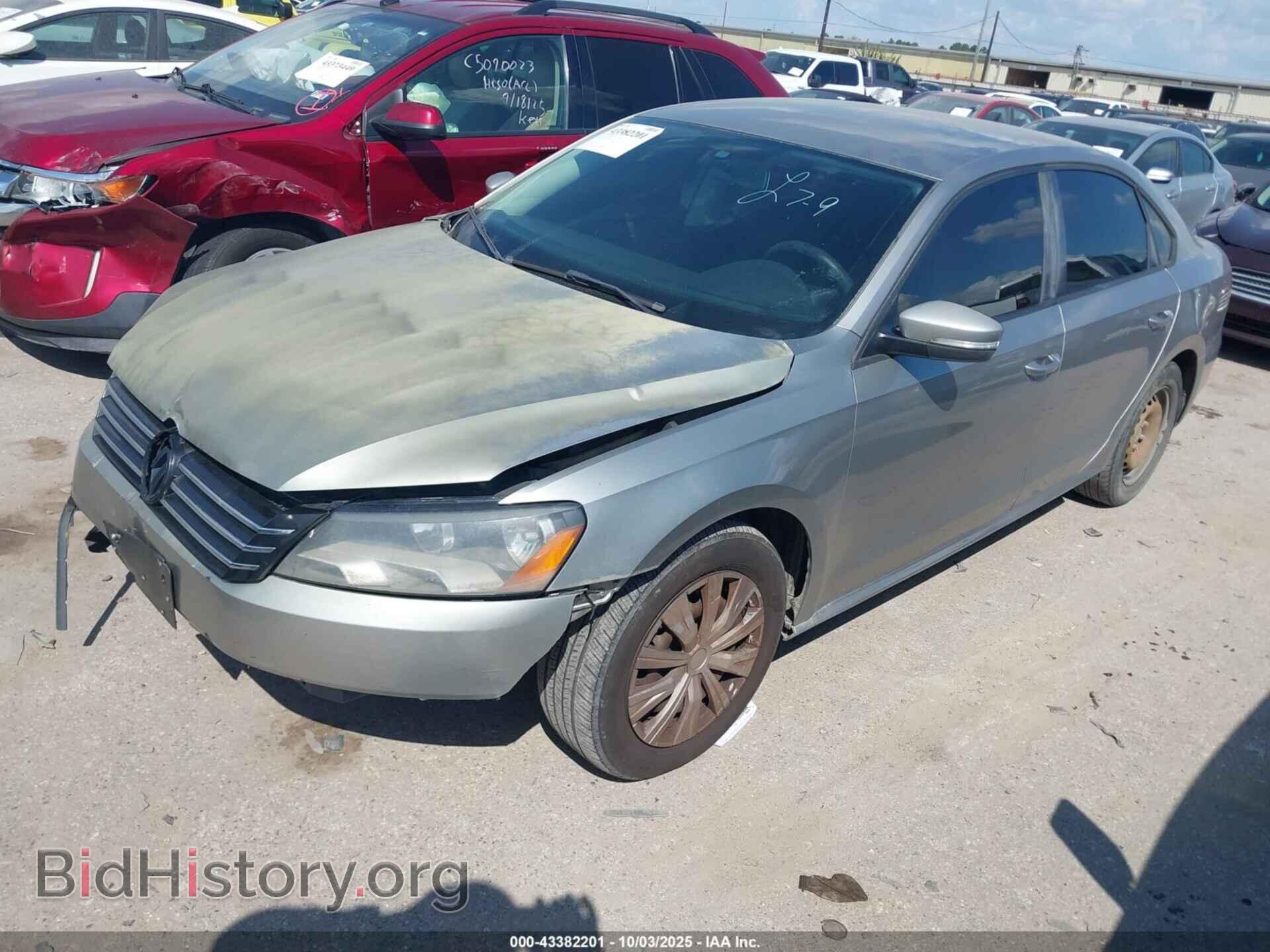 2012 VOLKSWAGEN PASSAT - VIN: 1VWAP7A32CC080192 - Фото 2