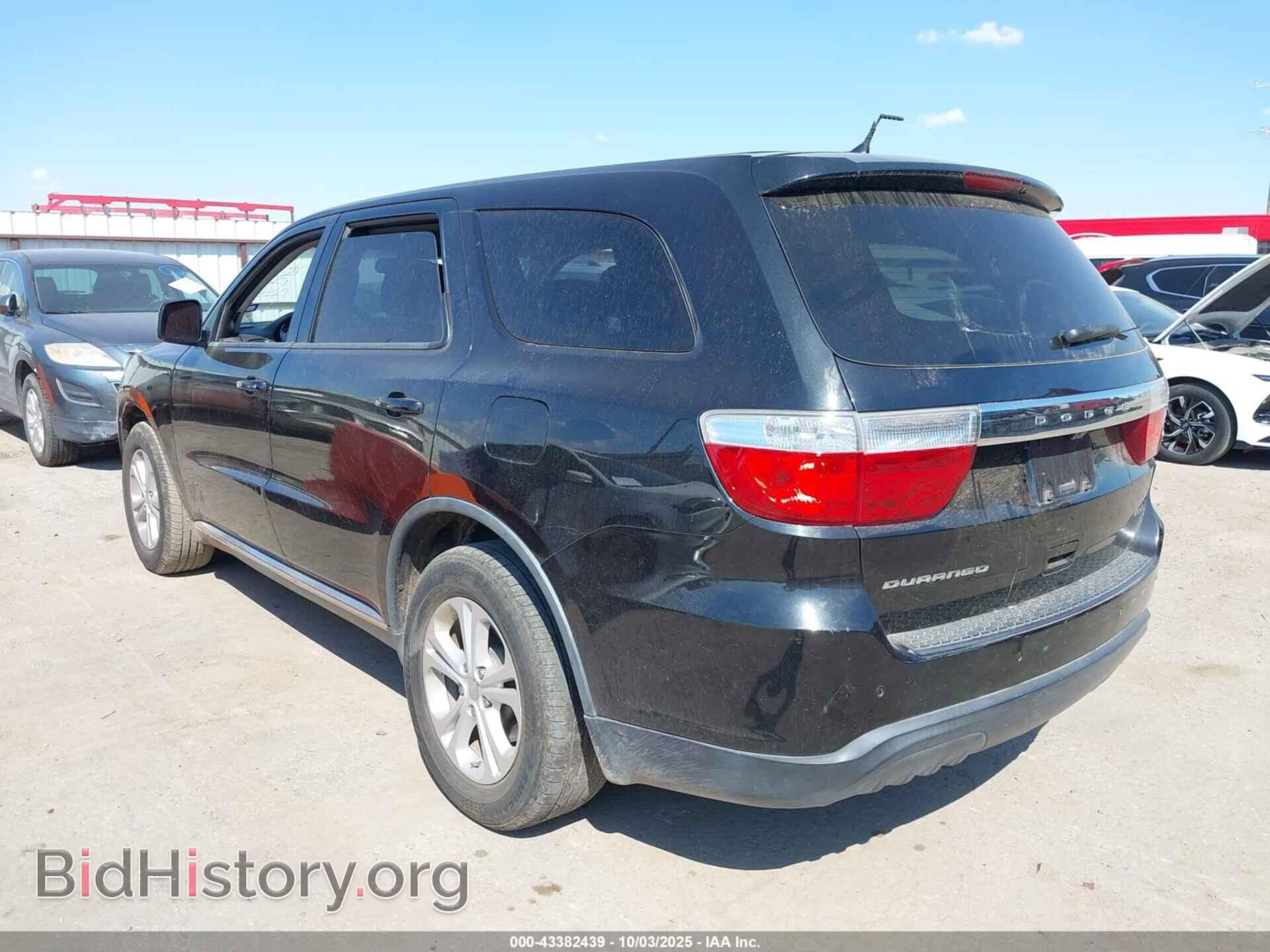 2013 DODGE DURANGO - VIN: 1C4RDHAG9DC669619 - Фото 3