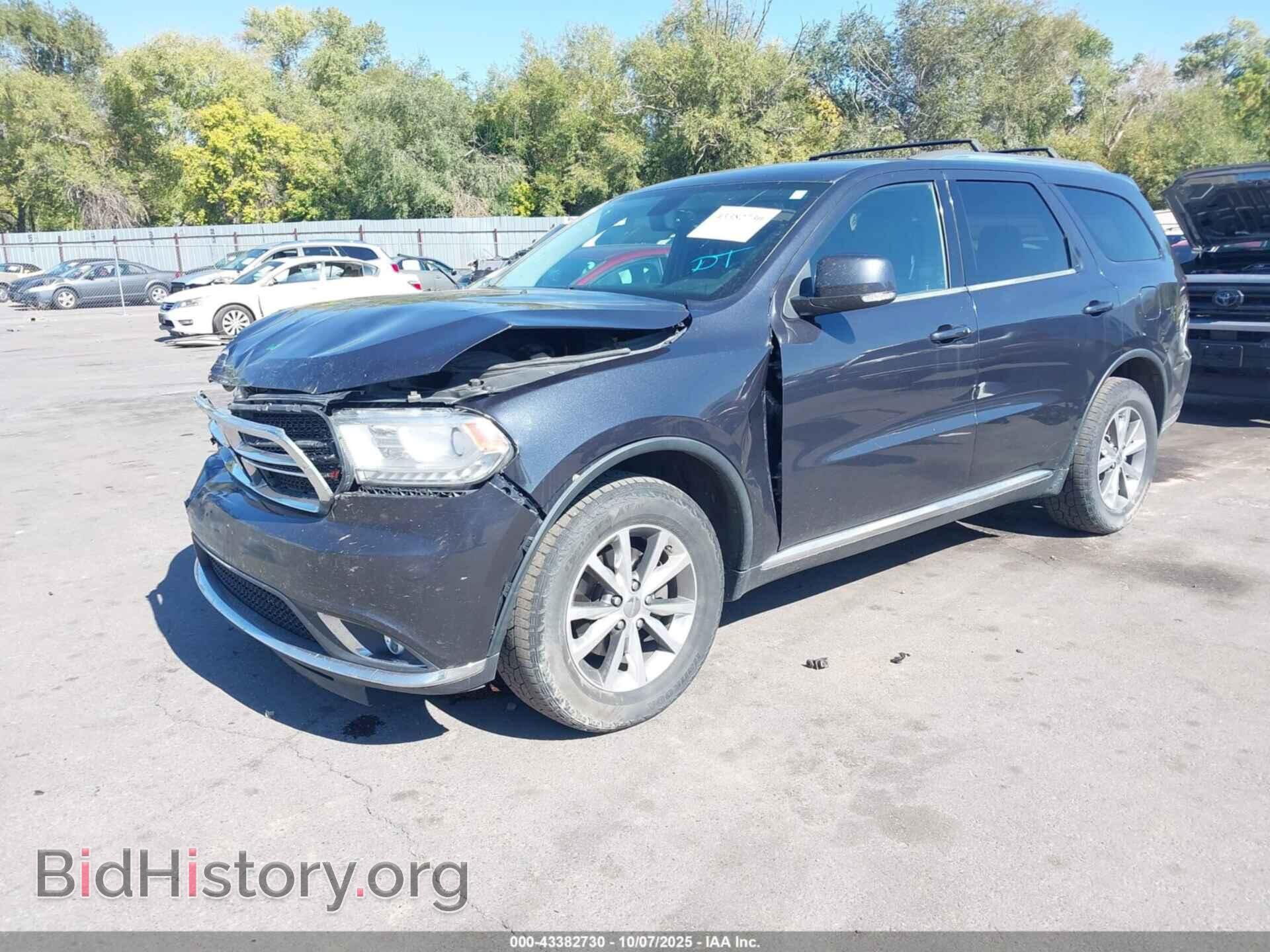 2014 DODGE DURANGO - VIN: 1C4RDJDG6EC557767 - Фото 2