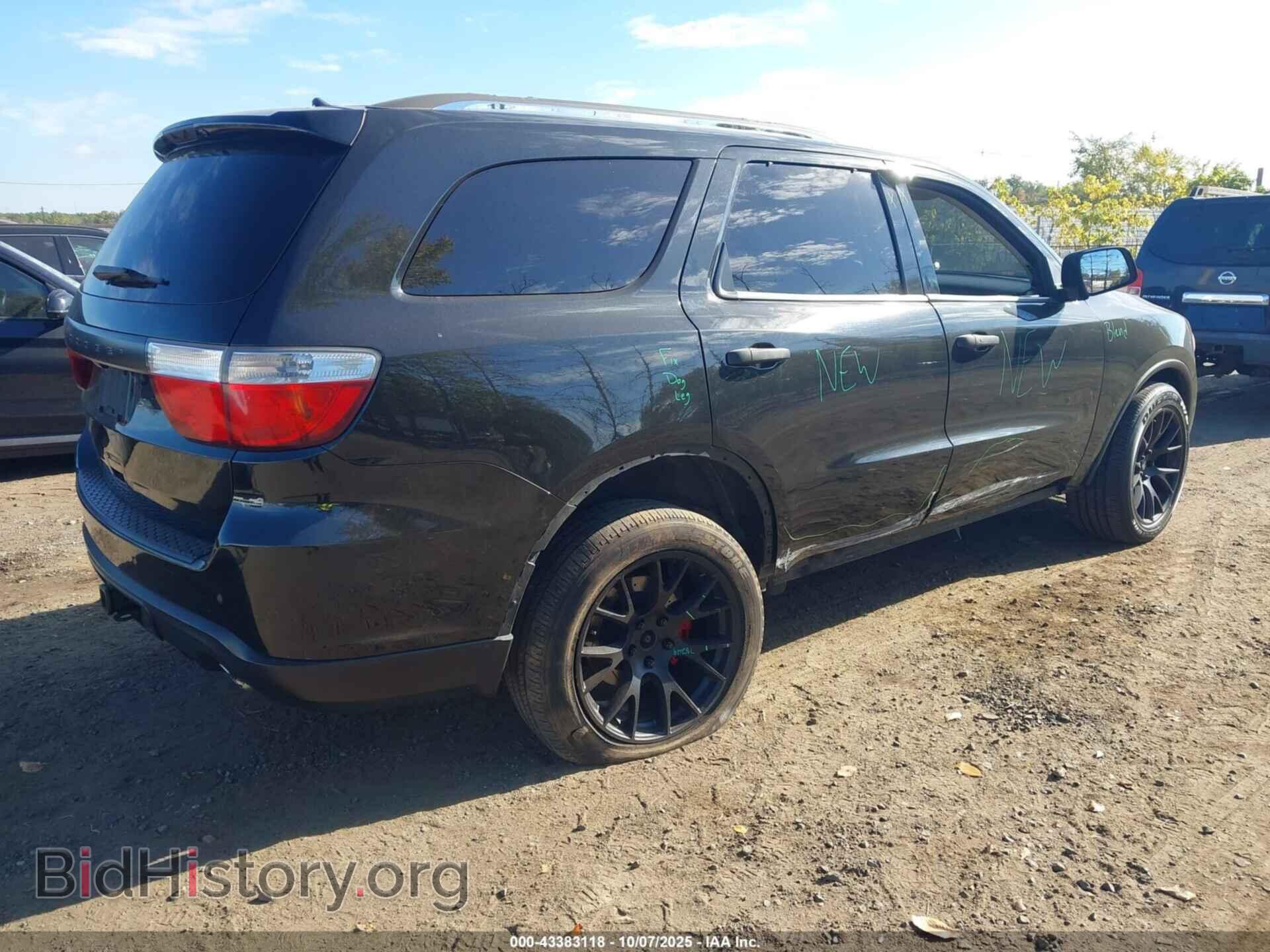 2013 DODGE DURANGO - VIN: 1C4RDJEG7DC554258 - Фото 4