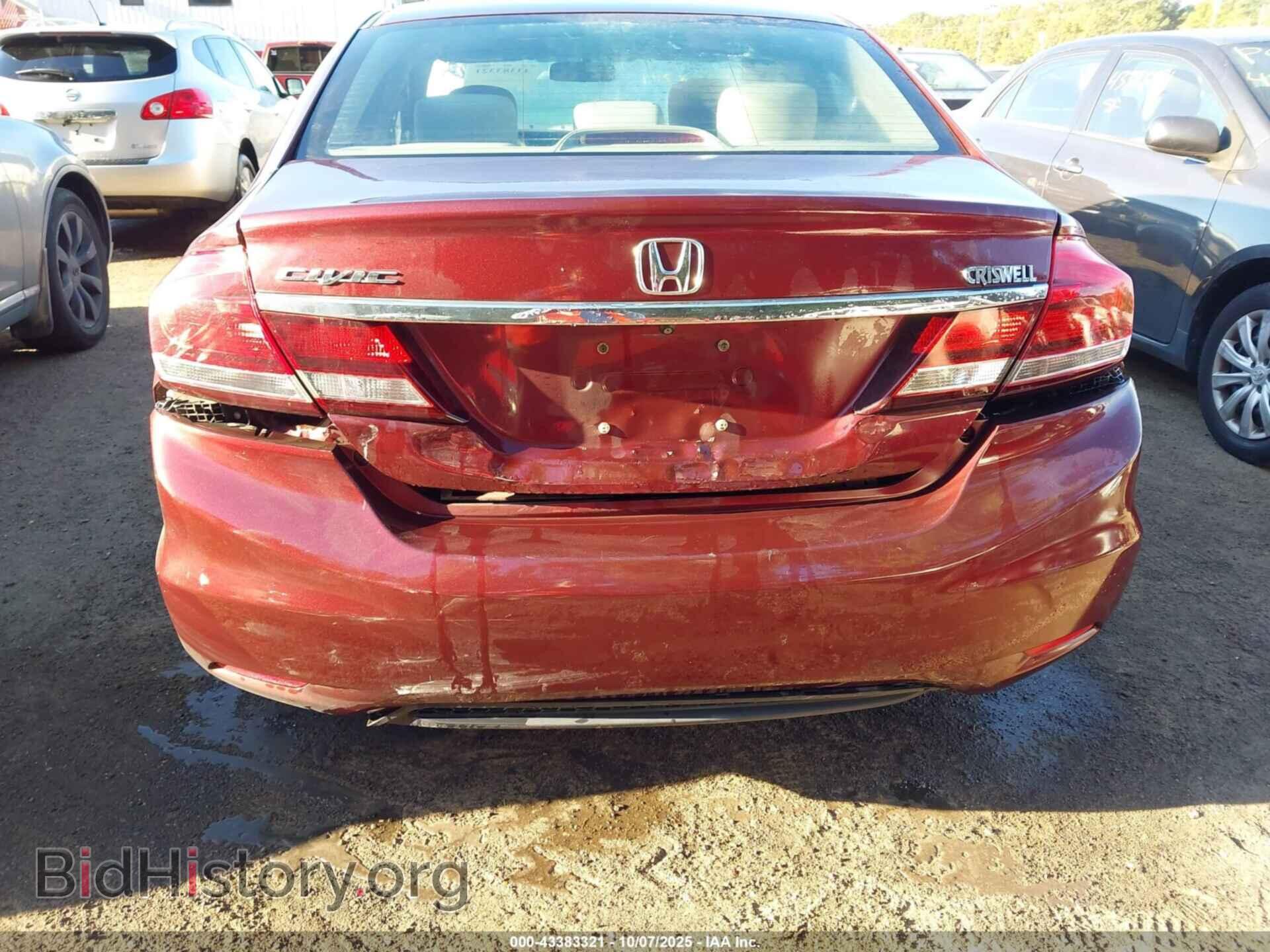2014 HONDA CIVIC - VIN: 19XFB2F82EE219666 - Фото 6