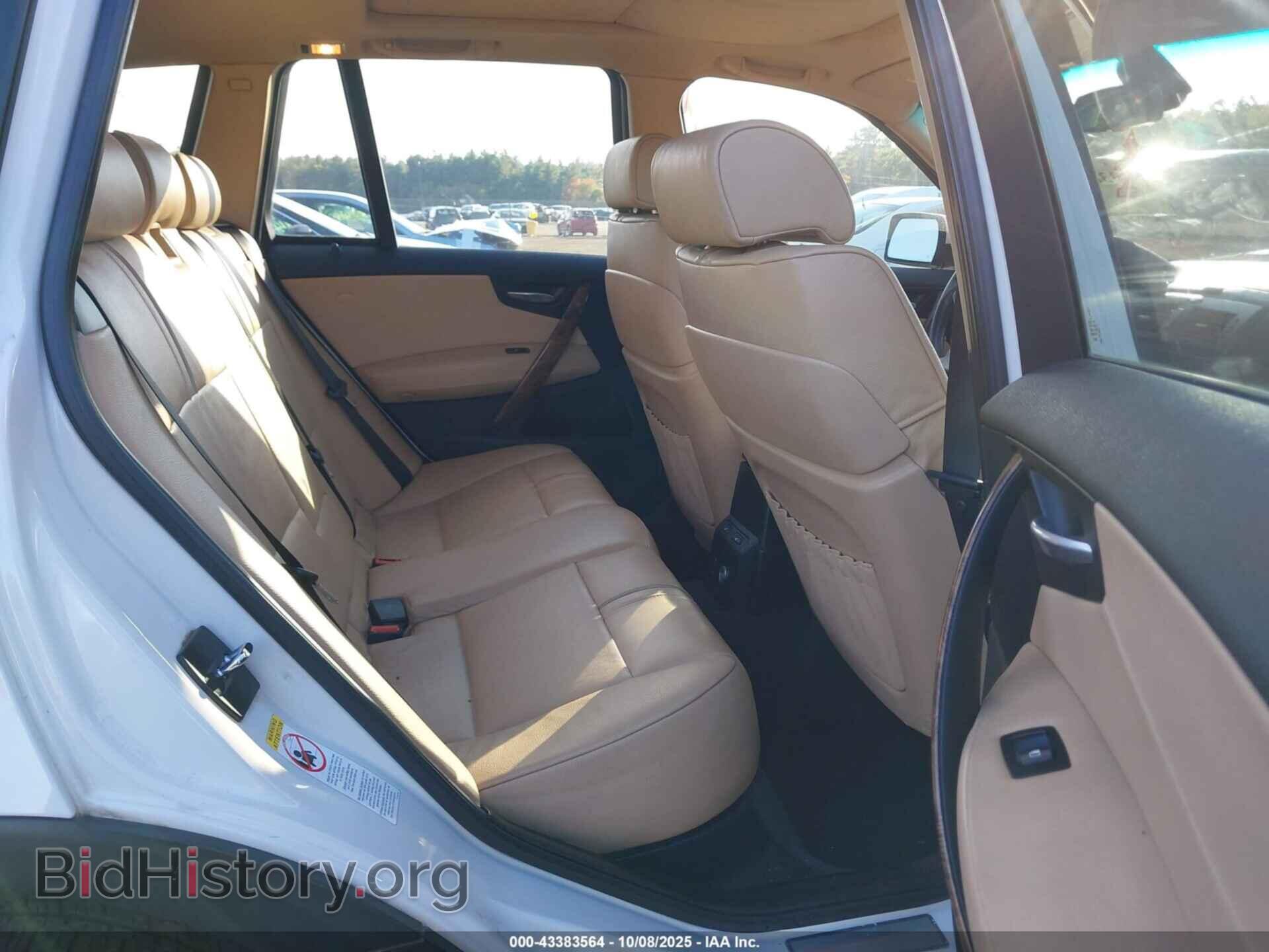 2007 BMW X3 - VIN: WBXPC93487WF12417 - Фото 8