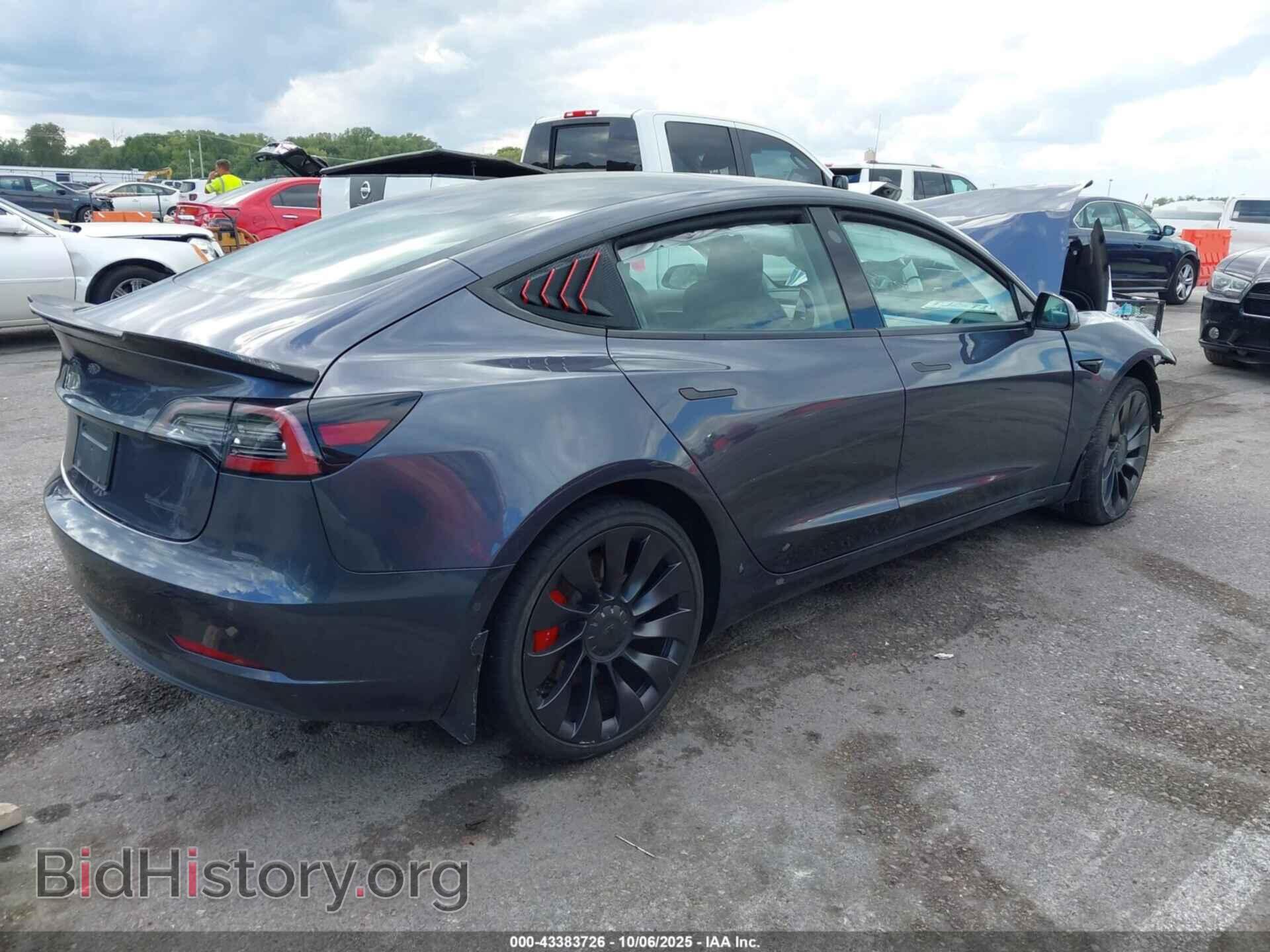 2022 TESLA MODEL 3 - VIN: 5YJ3E1EC2NF306973 - Фото 4