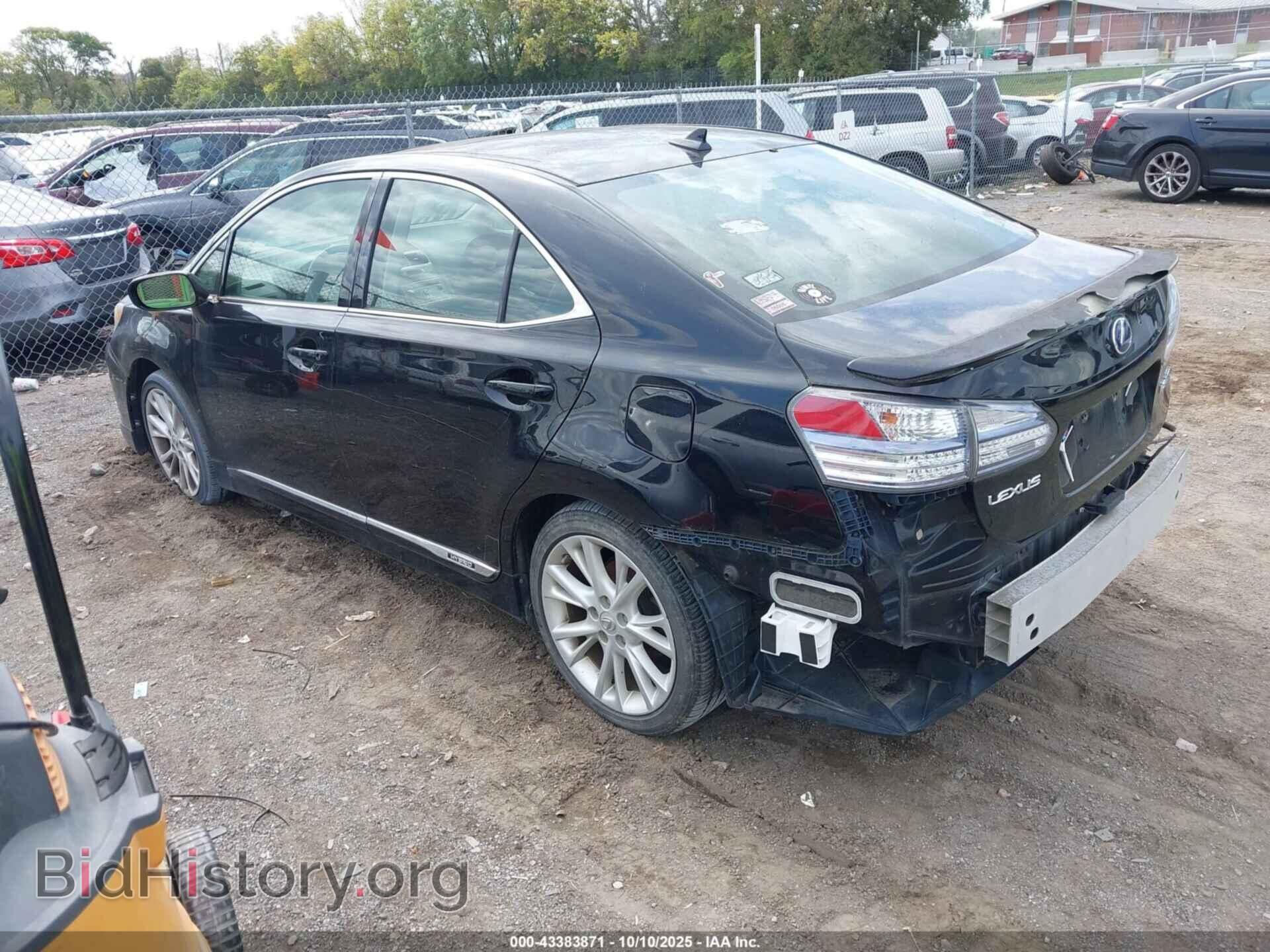 2010 LEXUS HS 250H - VIN: JTHBB1BA4A2012901 - Фото 3