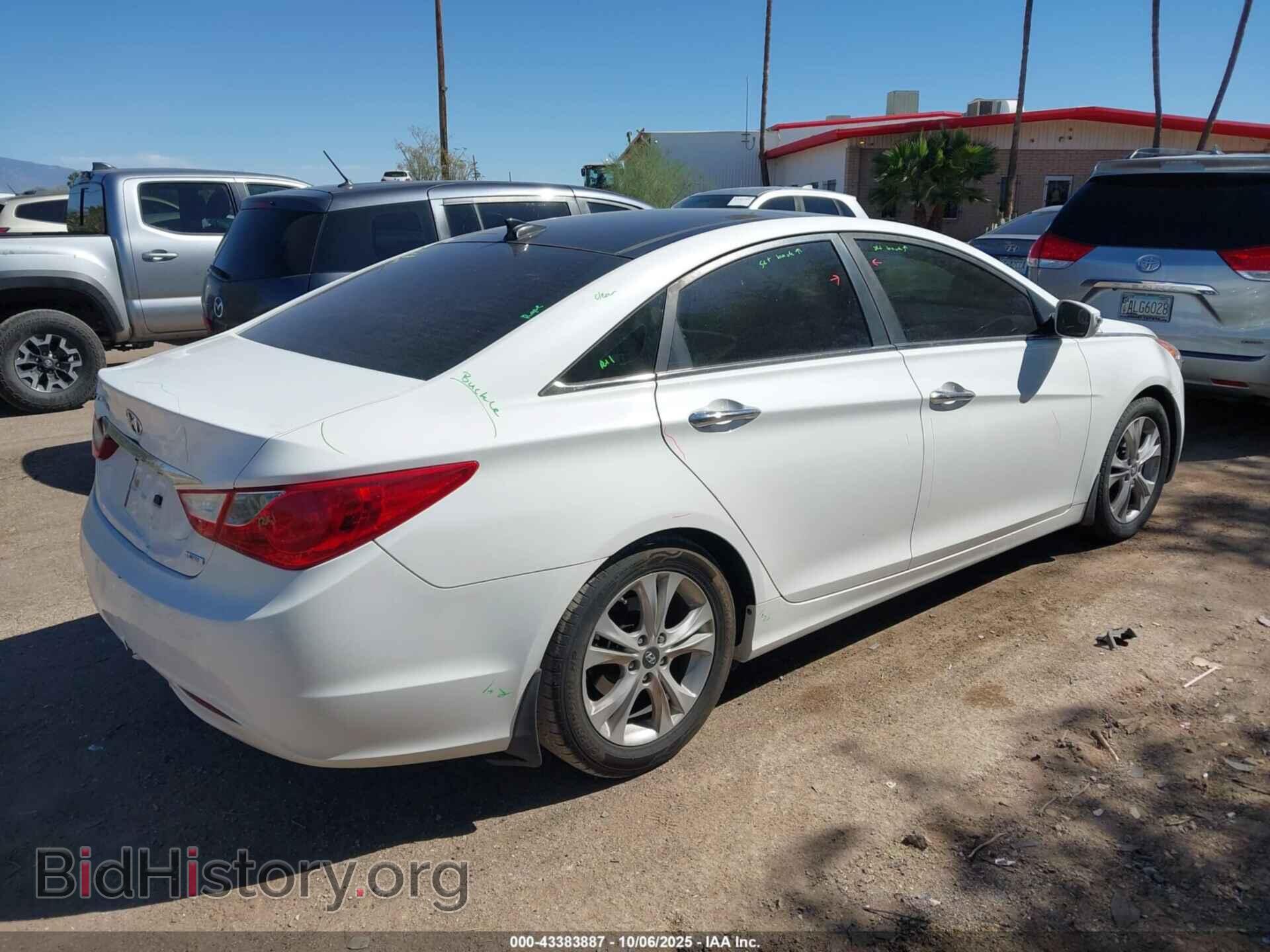 2013 HYUNDAI SONATA - VIN: 5NPEC4AC5DH656281 - Фото 4