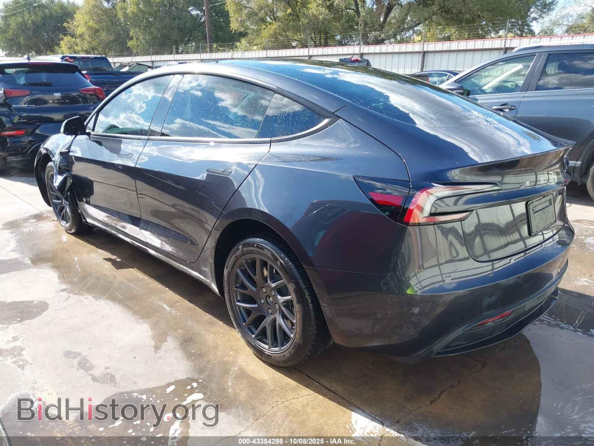 2025 TESLA MODEL 3 - VIN: 5YJ3E1EA5SF978729 - Фото 3
