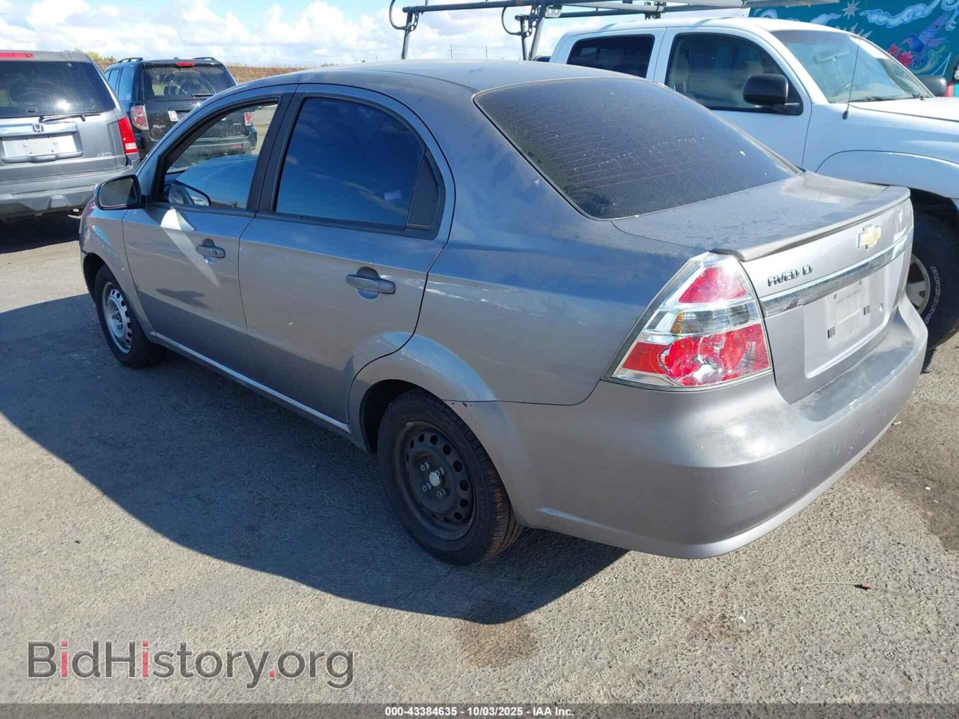 2011 CHEVROLET AVEO - VIN: KL1TD5DE2BB169035 - Фото 3