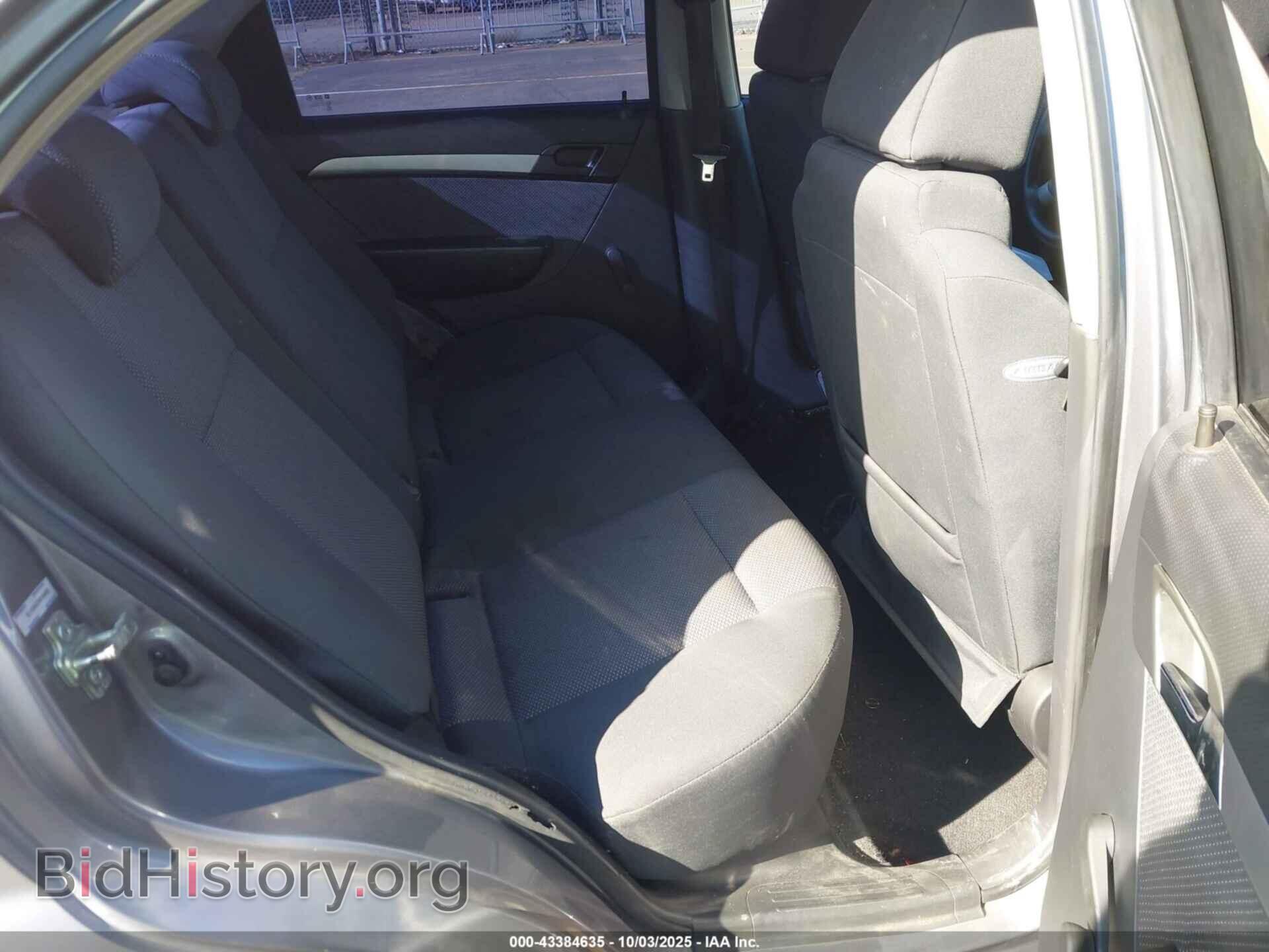 2011 CHEVROLET AVEO - VIN: KL1TD5DE2BB169035 - Фото 8