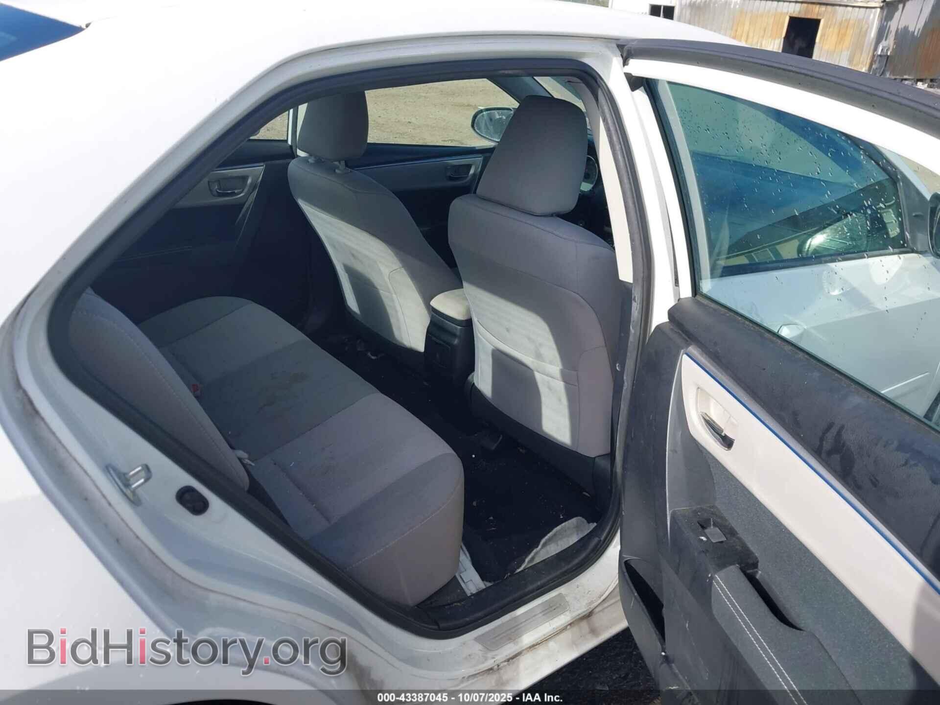 2015 TOYOTA COROLLA - VIN: 2T1BURHEXFC303352 - Фото 8