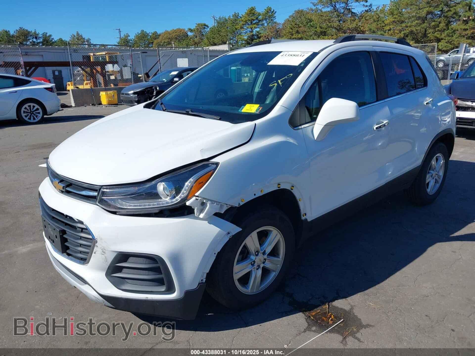 2020 CHEVROLET TRAX - VIN: KL7CJPSB9LB025602 - Фото 2