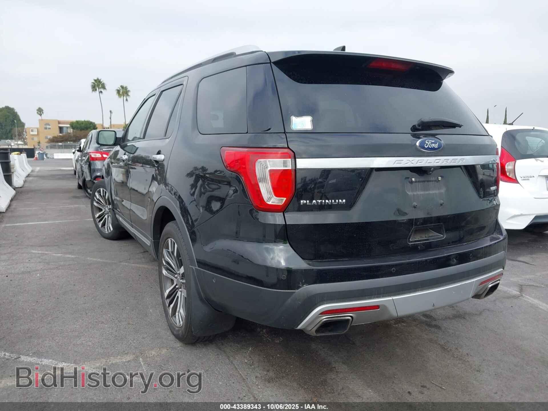 2016 FORD EXPLORER - VIN: 1FM5K8HTXGGC41347 - Photo 3